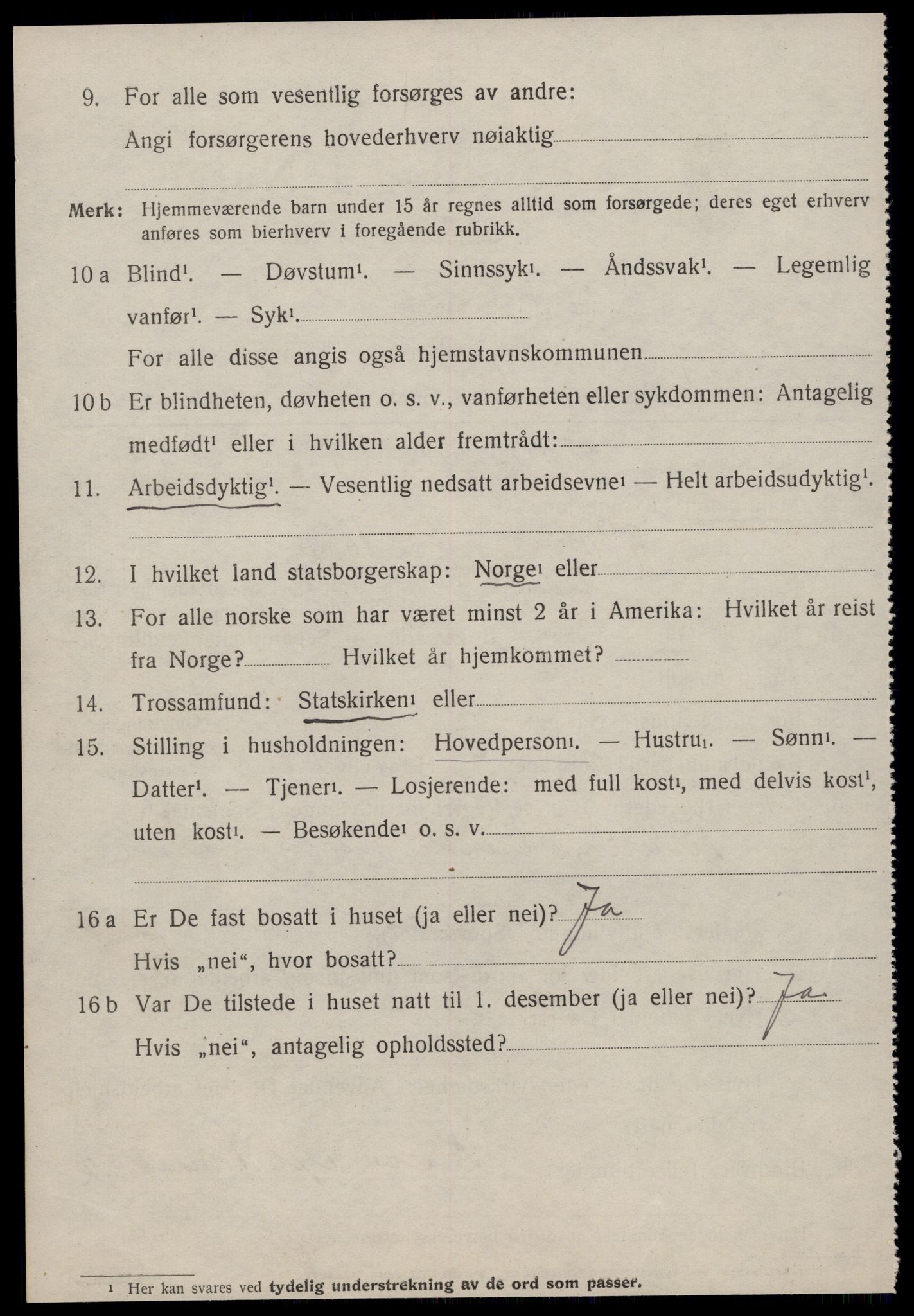 SAT, 1920 census for Edøy, 1920, p. 729