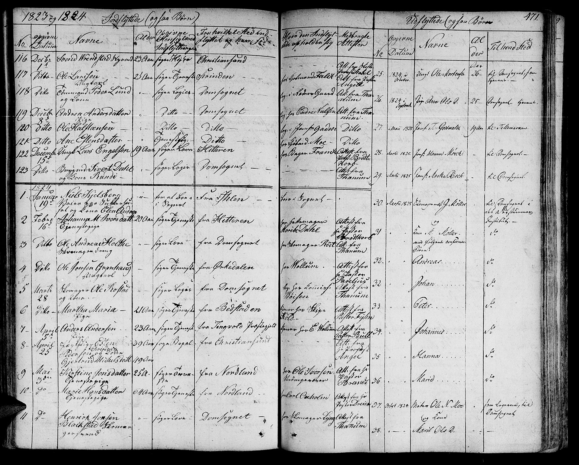 Ministerialprotokoller, klokkerbøker og fødselsregistre - Sør-Trøndelag, SAT/A-1456/602/L0109: Parish register (official) no. 602A07, 1821-1840, p. 471