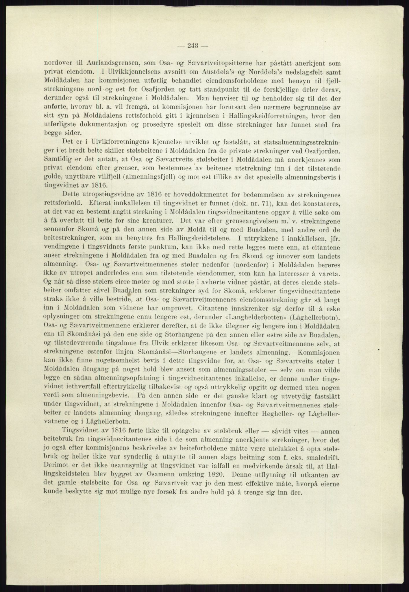 Høyfjellskommisjonen, AV/RA-S-1546/X/Xa/L0001: Nr. 1-33, 1909-1953, p. 849