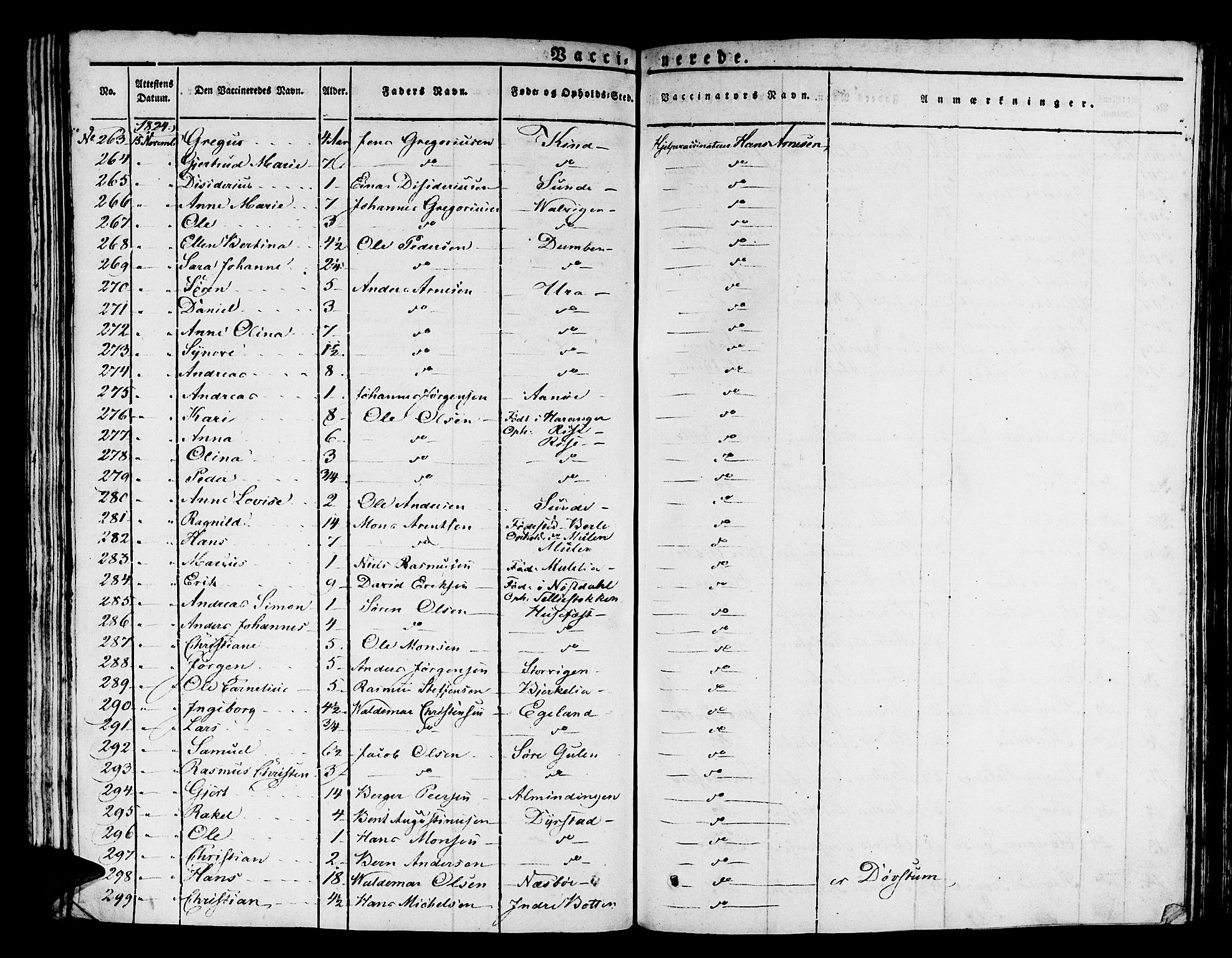 Kinn sokneprestembete, AV/SAB-A-80801/H/Haa/Haaa/L0004/0002: Parish register (official) no. A 4II, 1822-1840, p. 12