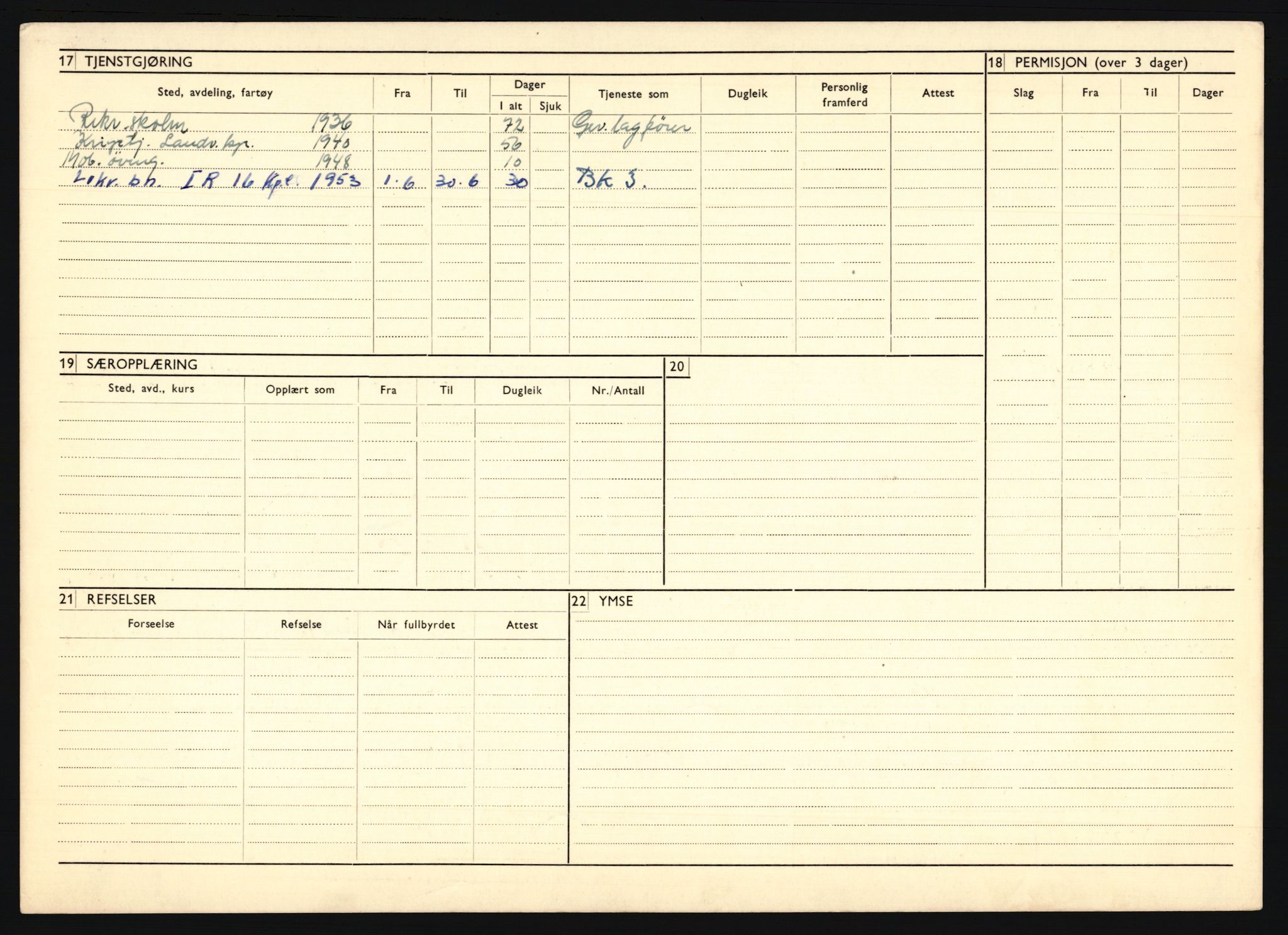 Forsvaret, Troms infanteriregiment nr. 16, AV/RA-RAFA-3146/P/Pa/L0020: Rulleblad for regimentets menige mannskaper, årsklasse 1936, 1936, p. 1206