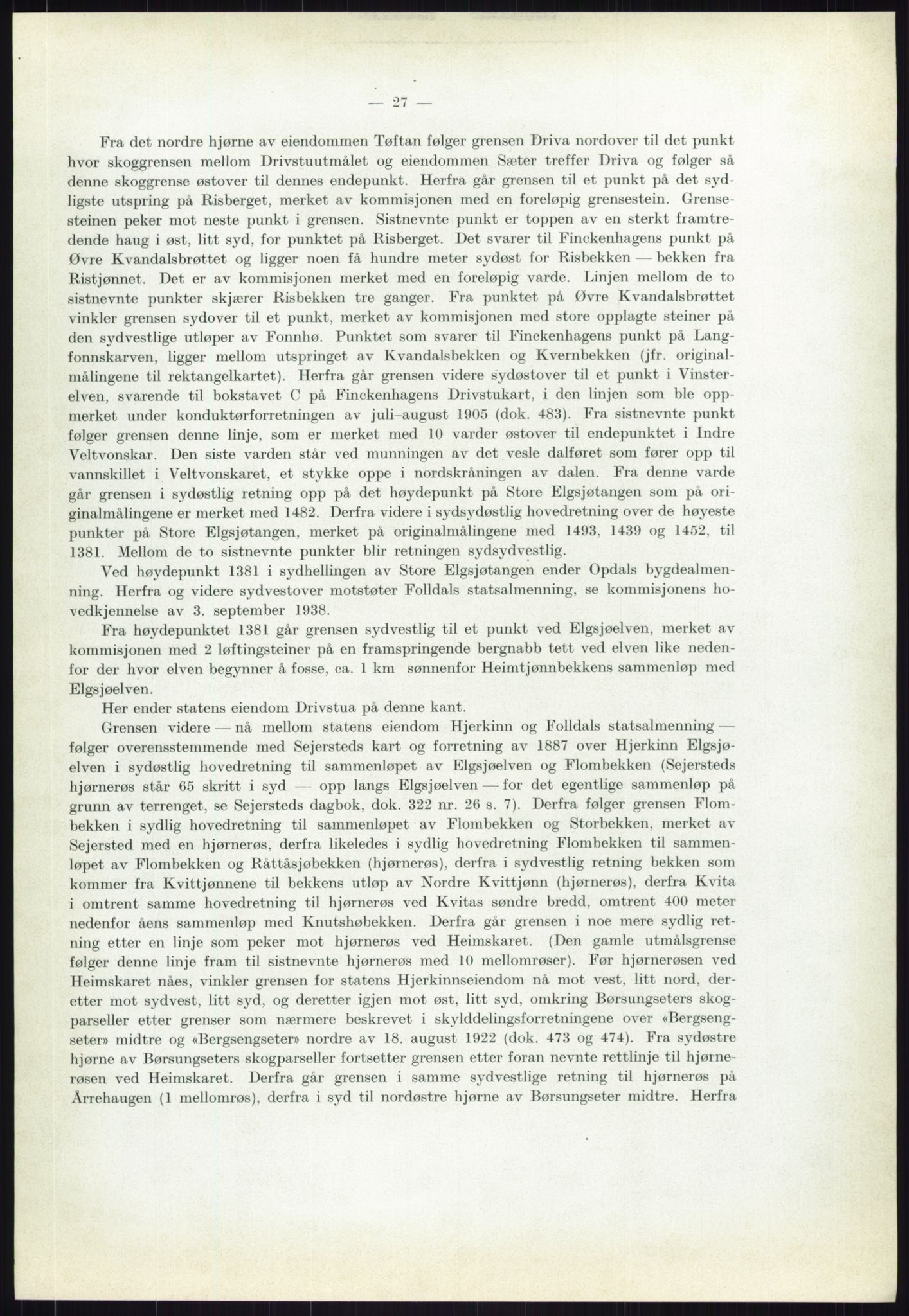 Høyfjellskommisjonen, AV/RA-S-1546/X/Xa/L0001: Nr. 1-33, 1909-1953, p. 4088