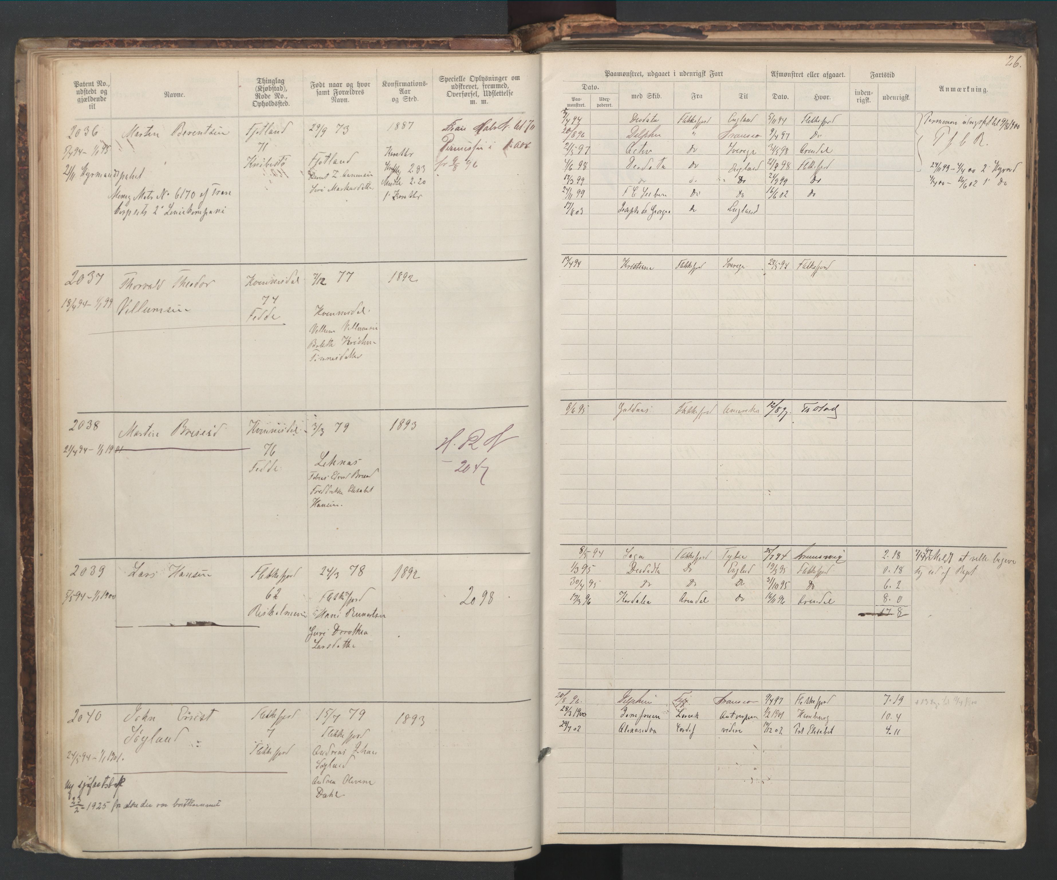 Flekkefjord mønstringskrets, AV/SAK-2031-0018/F/Fa/L0006: Annotasjonsrulle nr 1916-2964 med register, Æ-3, 1891-1948, p. 55