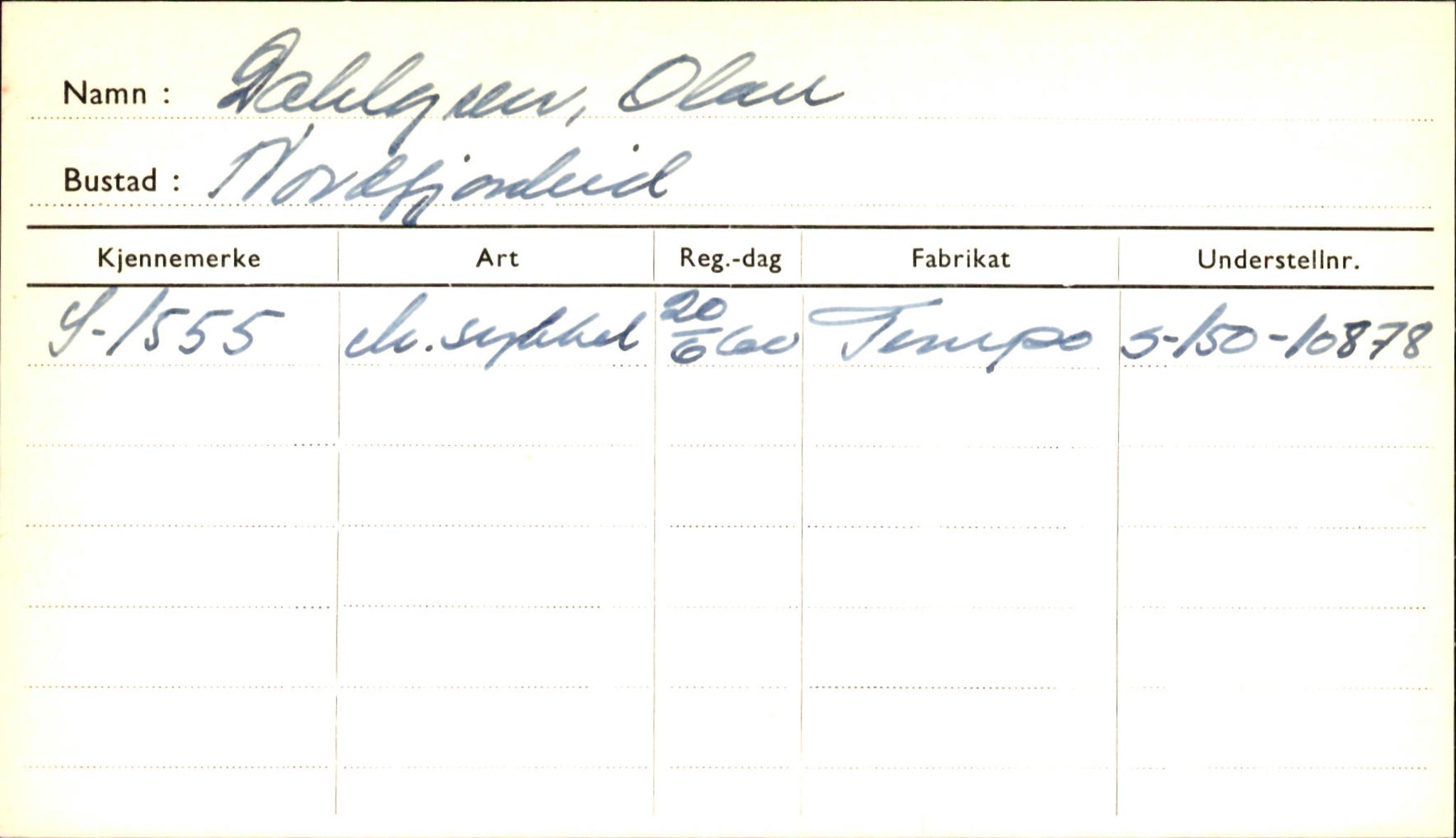 Statens vegvesen, Sogn og Fjordane vegkontor, AV/SAB-A-5301/4/F/L0001C: Eigarregister Fjordane til 1.6.1961, 1930-1961, p. 636