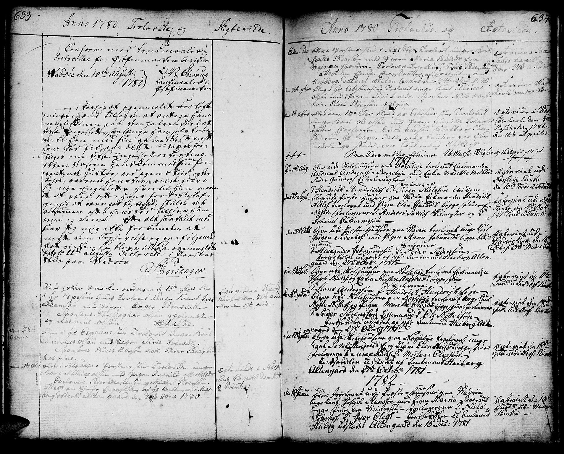 Vadsø sokneprestkontor, SATØ/S-1325/H/Ha/L0002kirke: Parish register (official) no. 2, 1764-1821, p. 634