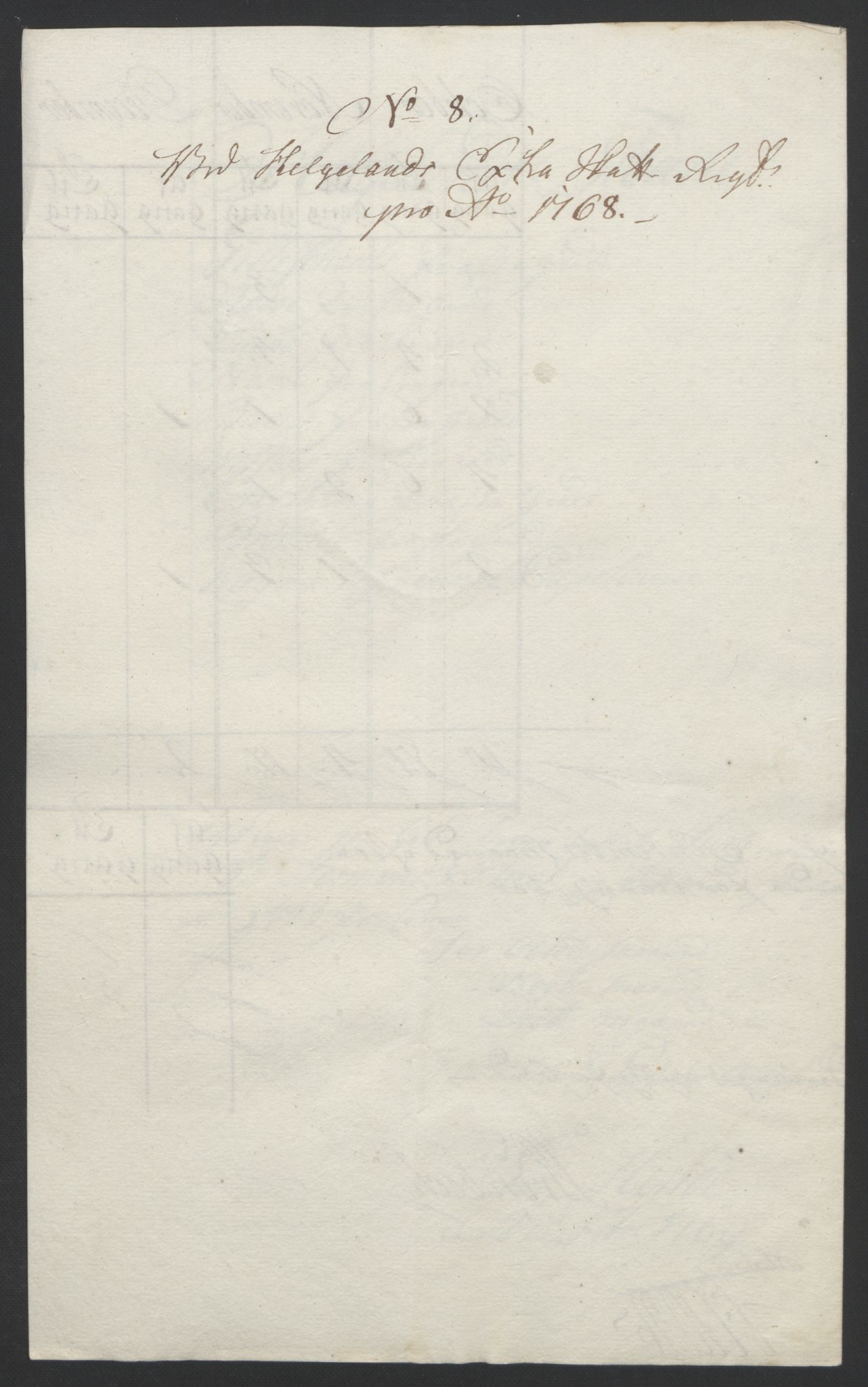 Rentekammeret inntil 1814, Reviderte regnskaper, Fogderegnskap, RA/EA-4092/R65/L4573: Ekstraskatten Helgeland, 1762-1772, p. 200