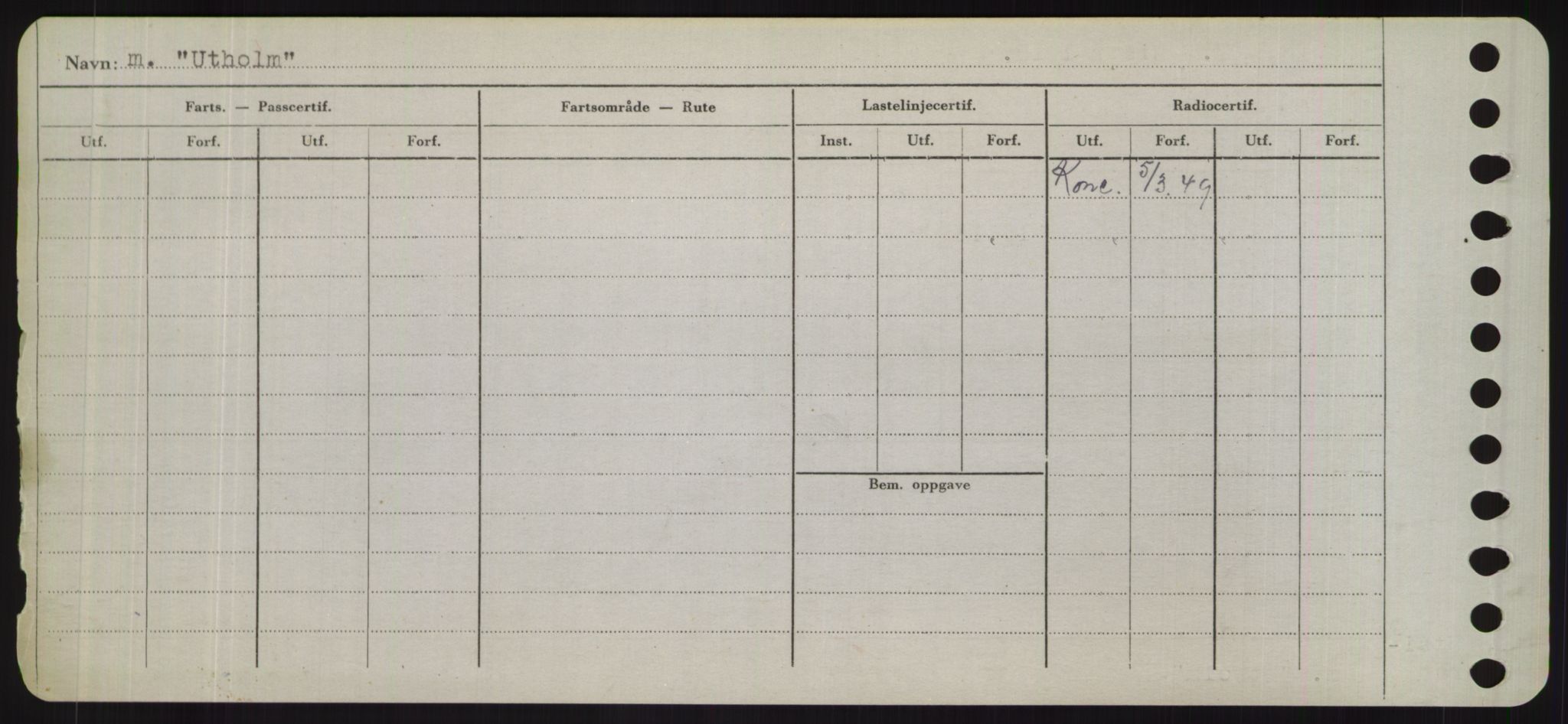 Sjøfartsdirektoratet med forløpere, Skipsmålingen, AV/RA-S-1627/H/Hd/L0040: Fartøy, U-Ve, p. 156