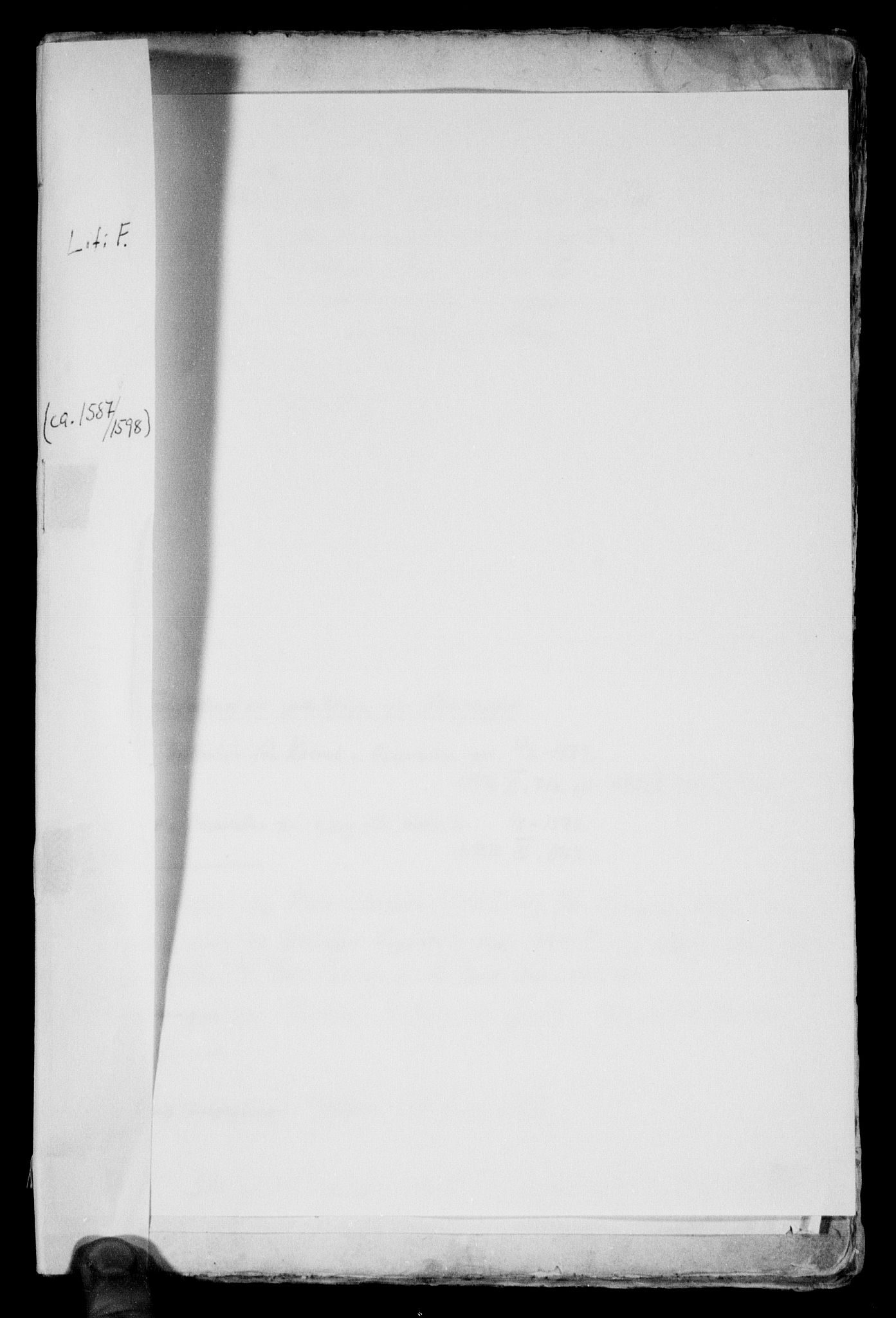 Danske Kanselli, Skapsaker, RA/EA-4061/F/L0027: Skap 9, pakke 133, litra F-K, 1587-1617, p. 2