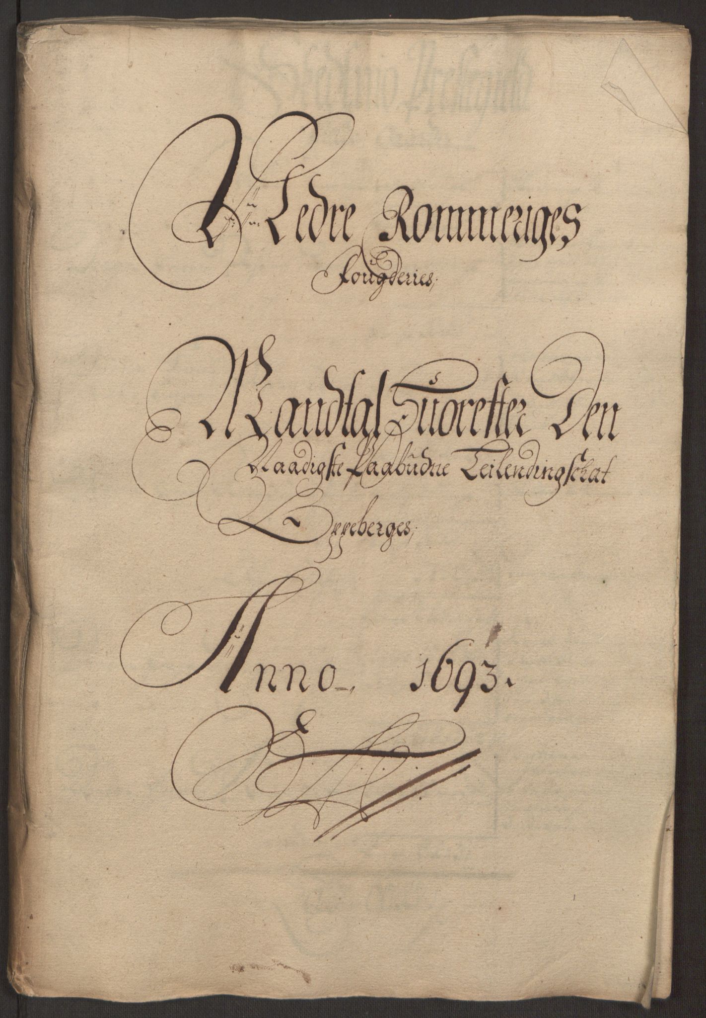 Rentekammeret inntil 1814, Reviderte regnskaper, Fogderegnskap, RA/EA-4092/R11/L0578: Fogderegnskap Nedre Romerike, 1693, p. 69