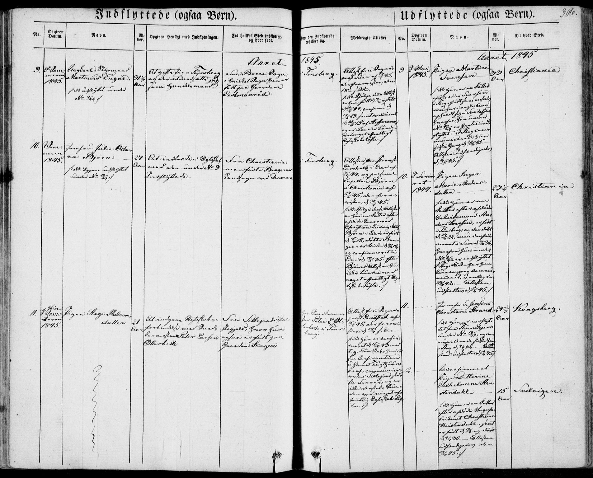 Tønsberg kirkebøker, AV/SAKO-A-330/F/Fa/L0007: Parish register (official) no. I 7, 1845-1854, p. 306