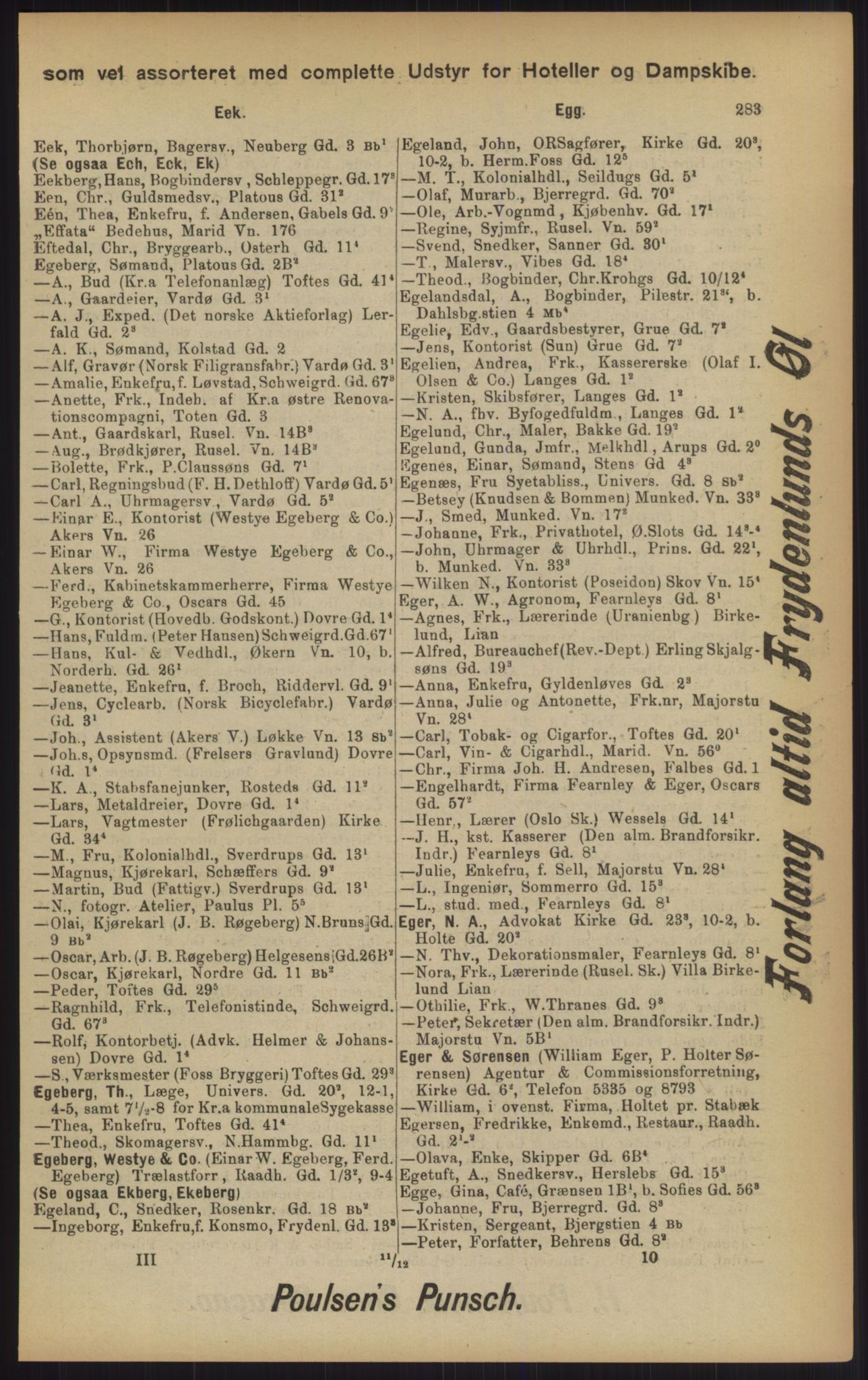 Kristiania/Oslo adressebok, PUBL/-, 1902, p. 283