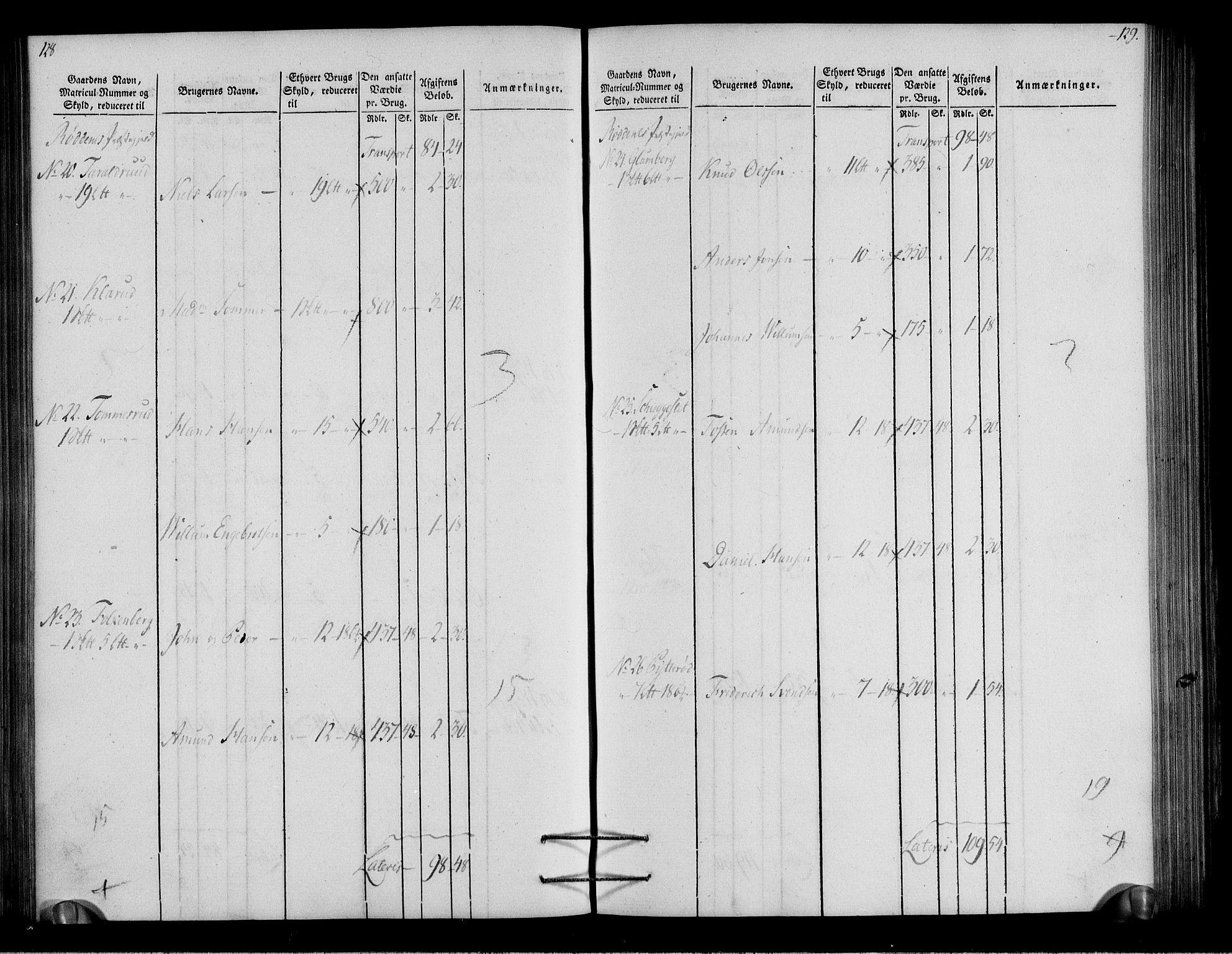 Rentekammeret inntil 1814, Realistisk ordnet avdeling, AV/RA-EA-4070/N/Ne/Nea/L0003: Rakkestad, Heggen og Frøland fogderi. Oppebørselsregister, 1803, p. 67