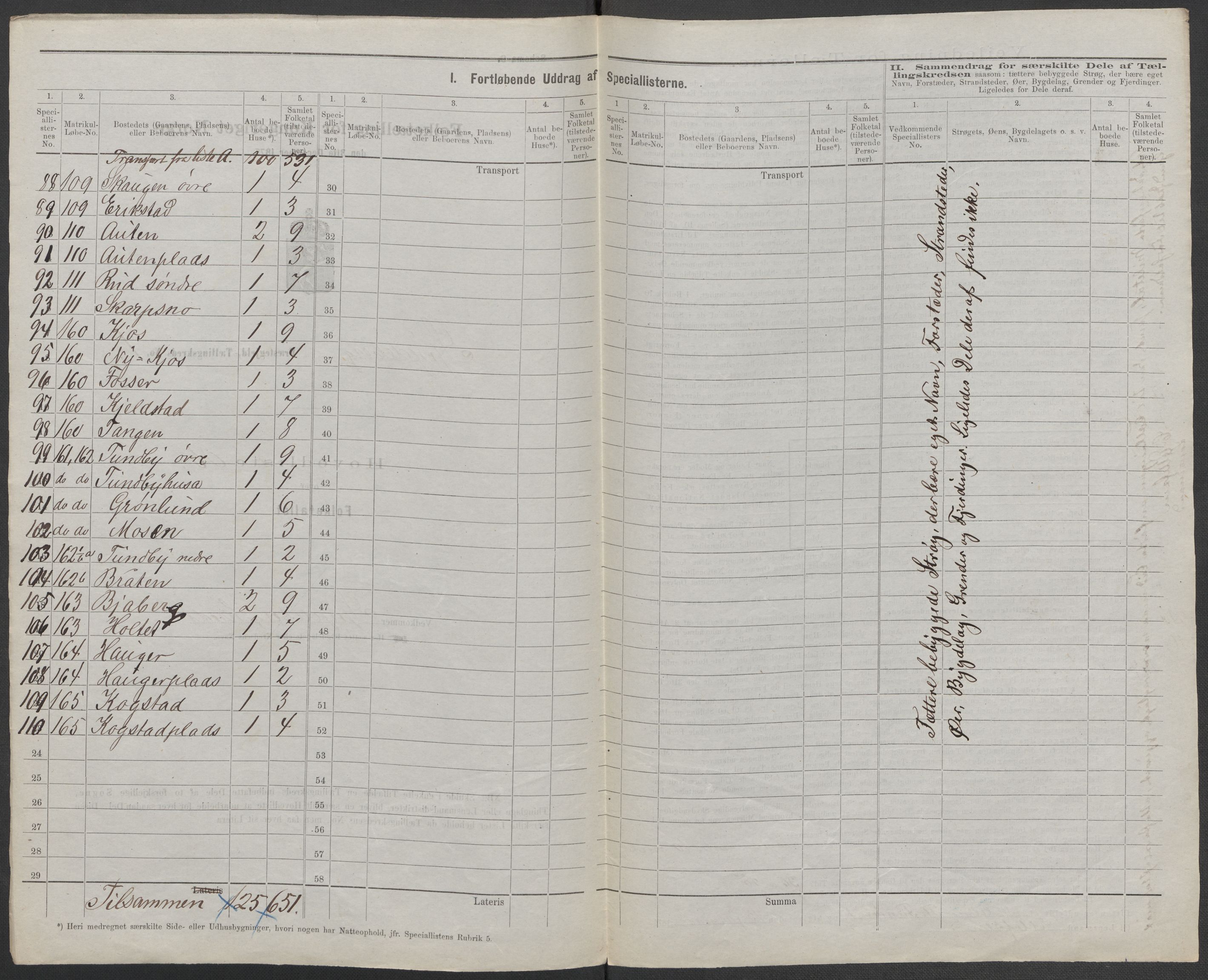 RA, 1875 census for 0123P Spydeberg, 1875, p. 5