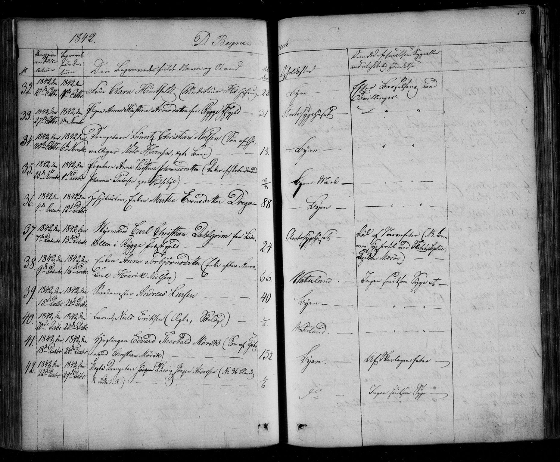 Fredrikstad prestekontor Kirkebøker, AV/SAO-A-11082/F/Fa/L0005: Parish register (official) no. 5, 1835-1856, p. 272