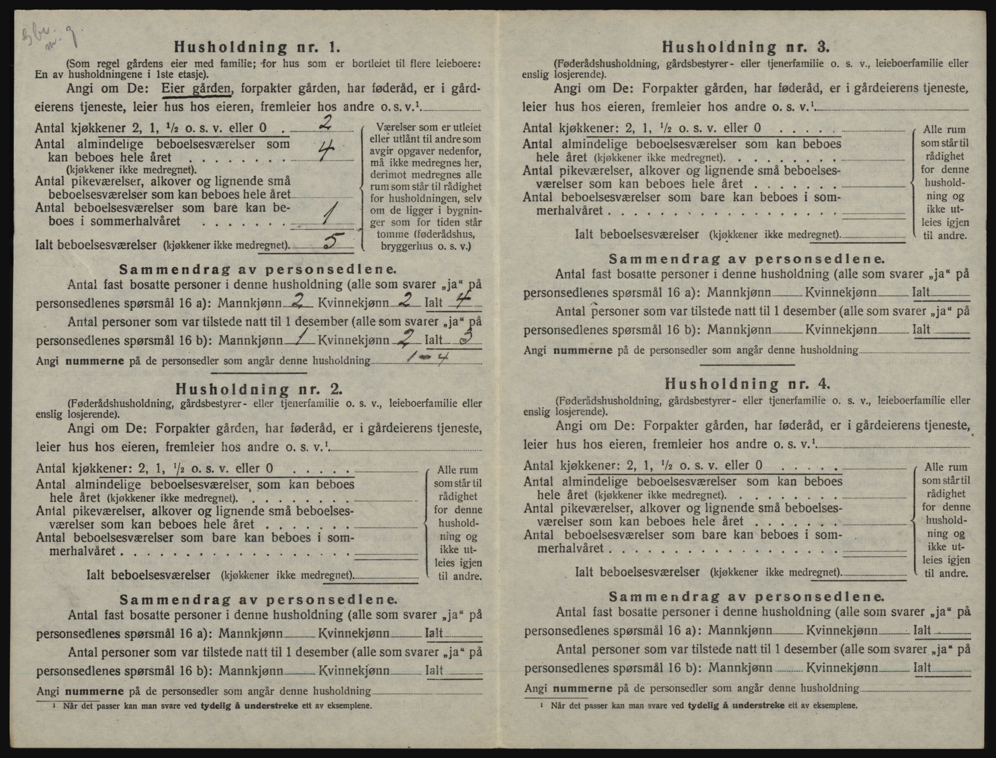 SAO, 1920 census for Idd, 1920, p. 1419