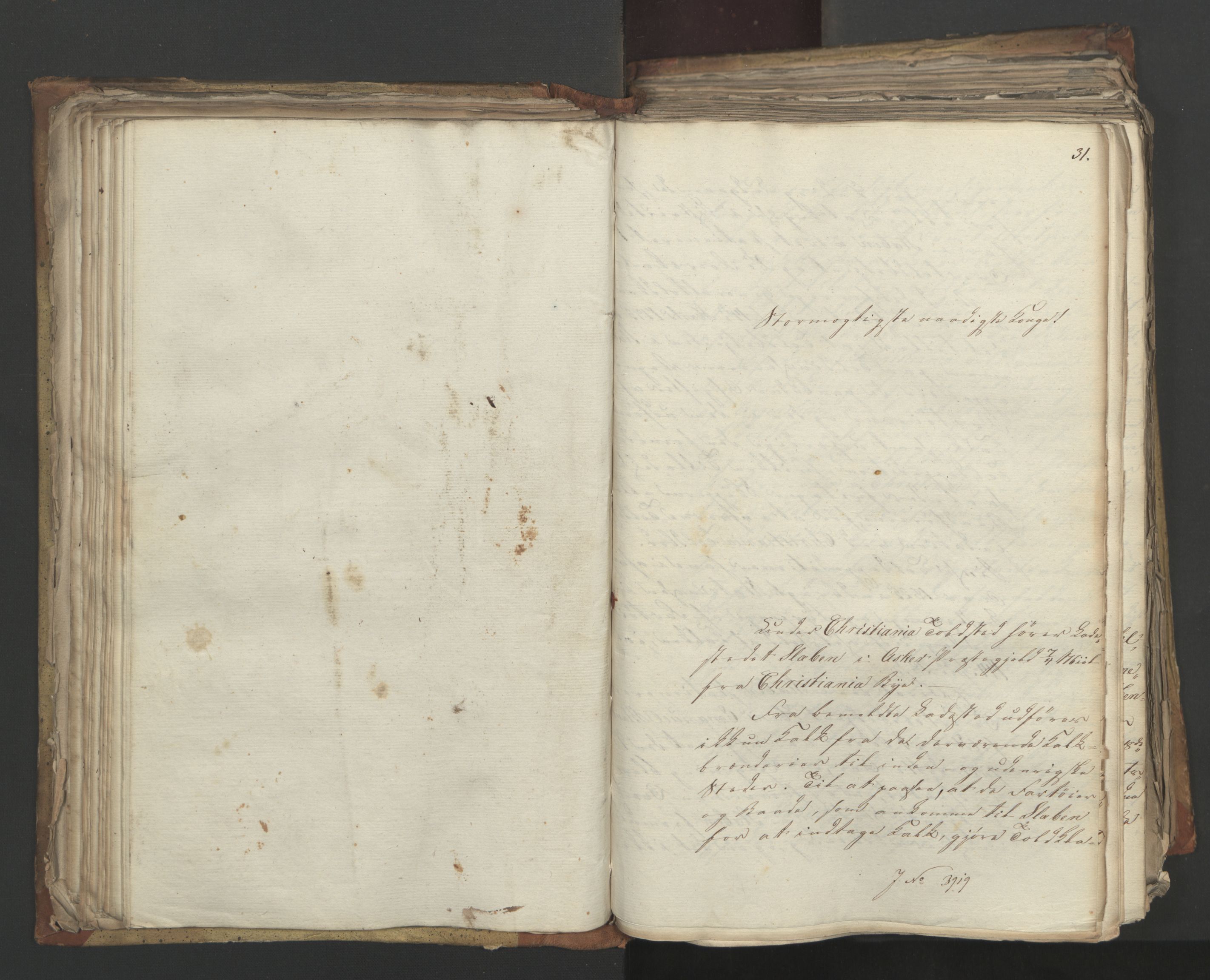 Statsrådsavdelingen i Stockholm, AV/RA-S-1003/D/Da/L0049: Regjeringsinnstillinger nr. 3860-4086, 1826, p. 143