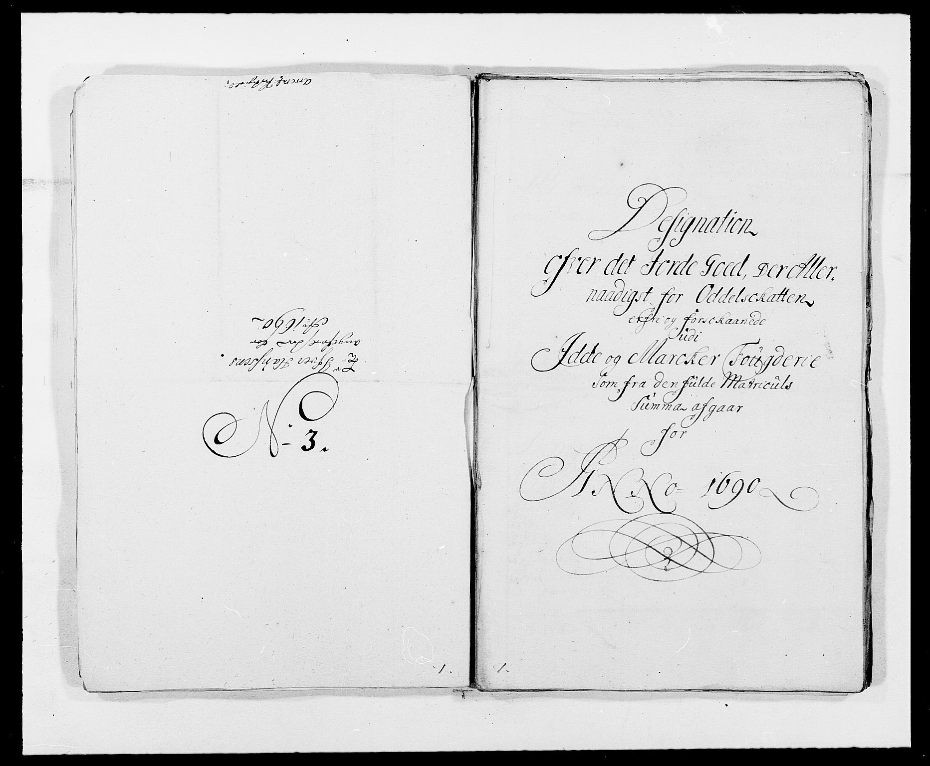 Rentekammeret inntil 1814, Reviderte regnskaper, Fogderegnskap, RA/EA-4092/R01/L0010: Fogderegnskap Idd og Marker, 1690-1691, p. 51