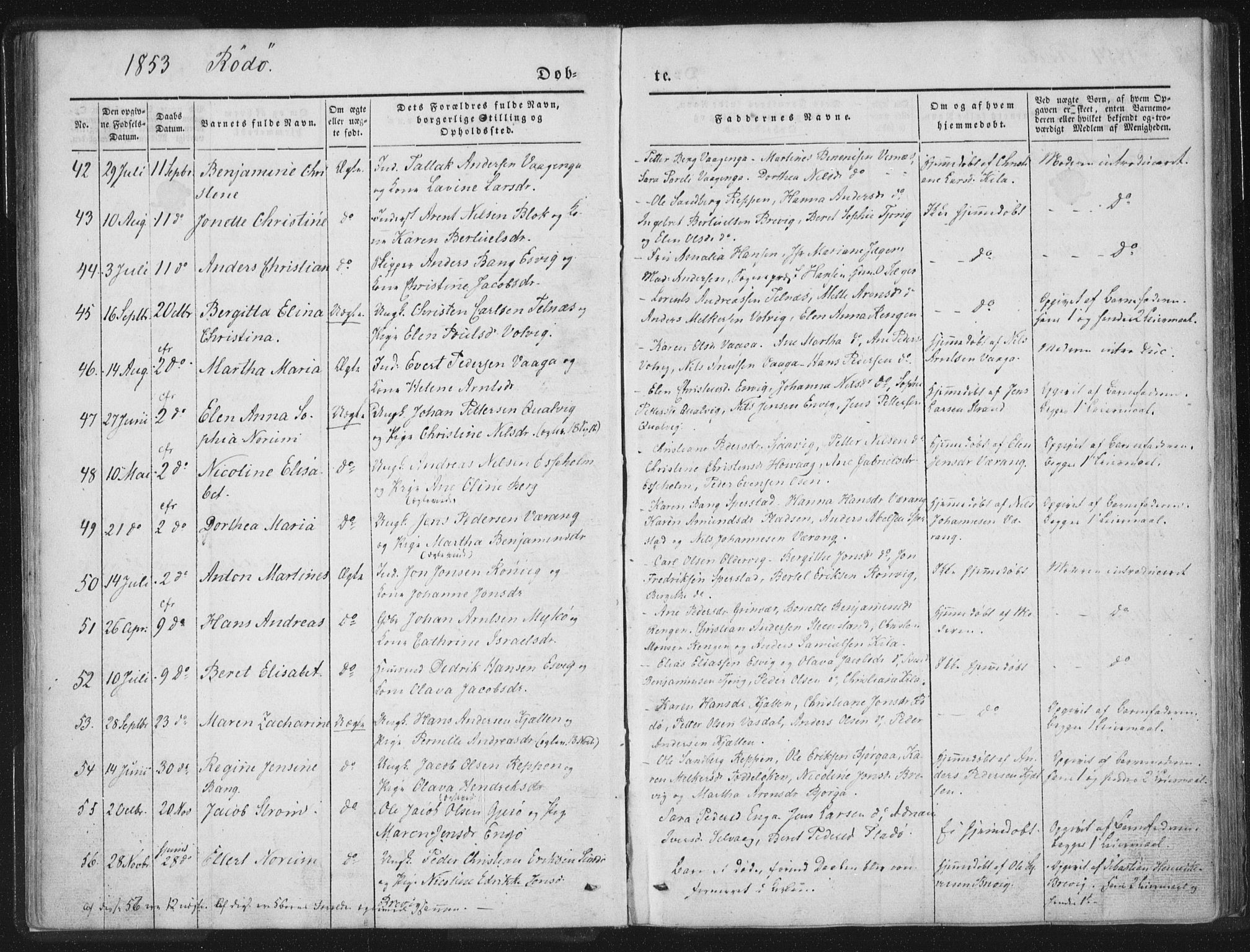 Ministerialprotokoller, klokkerbøker og fødselsregistre - Nordland, SAT/A-1459/841/L0602: Parish register (official) no. 841A08 /1, 1845-1859, p. 31