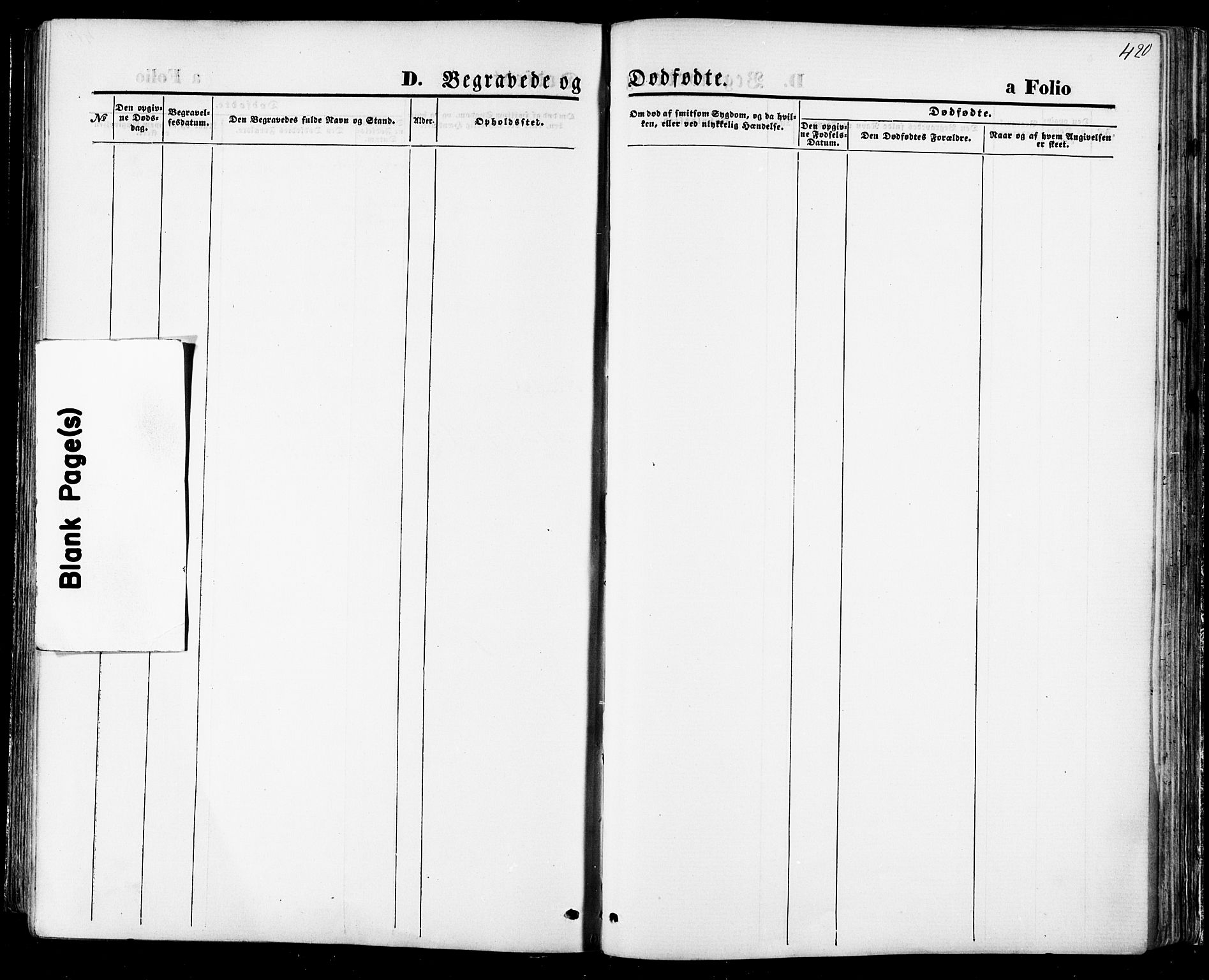 Ministerialprotokoller, klokkerbøker og fødselsregistre - Sør-Trøndelag, SAT/A-1456/668/L0807: Parish register (official) no. 668A07, 1870-1880, p. 420