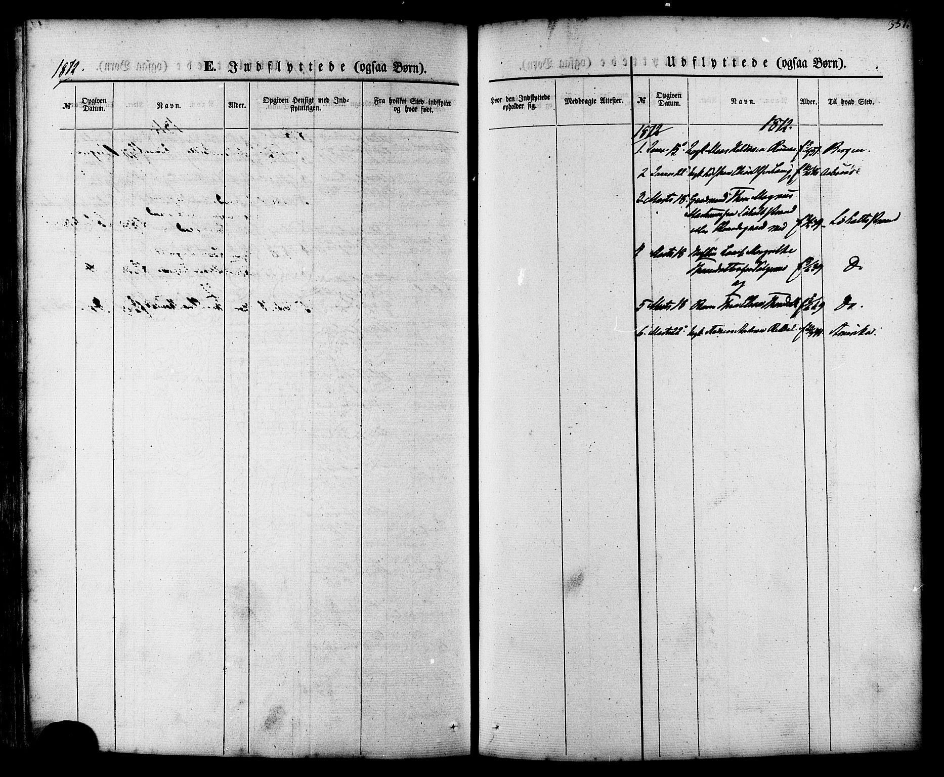 Ministerialprotokoller, klokkerbøker og fødselsregistre - Møre og Romsdal, AV/SAT-A-1454/539/L0529: Parish register (official) no. 539A02, 1848-1872, p. 351