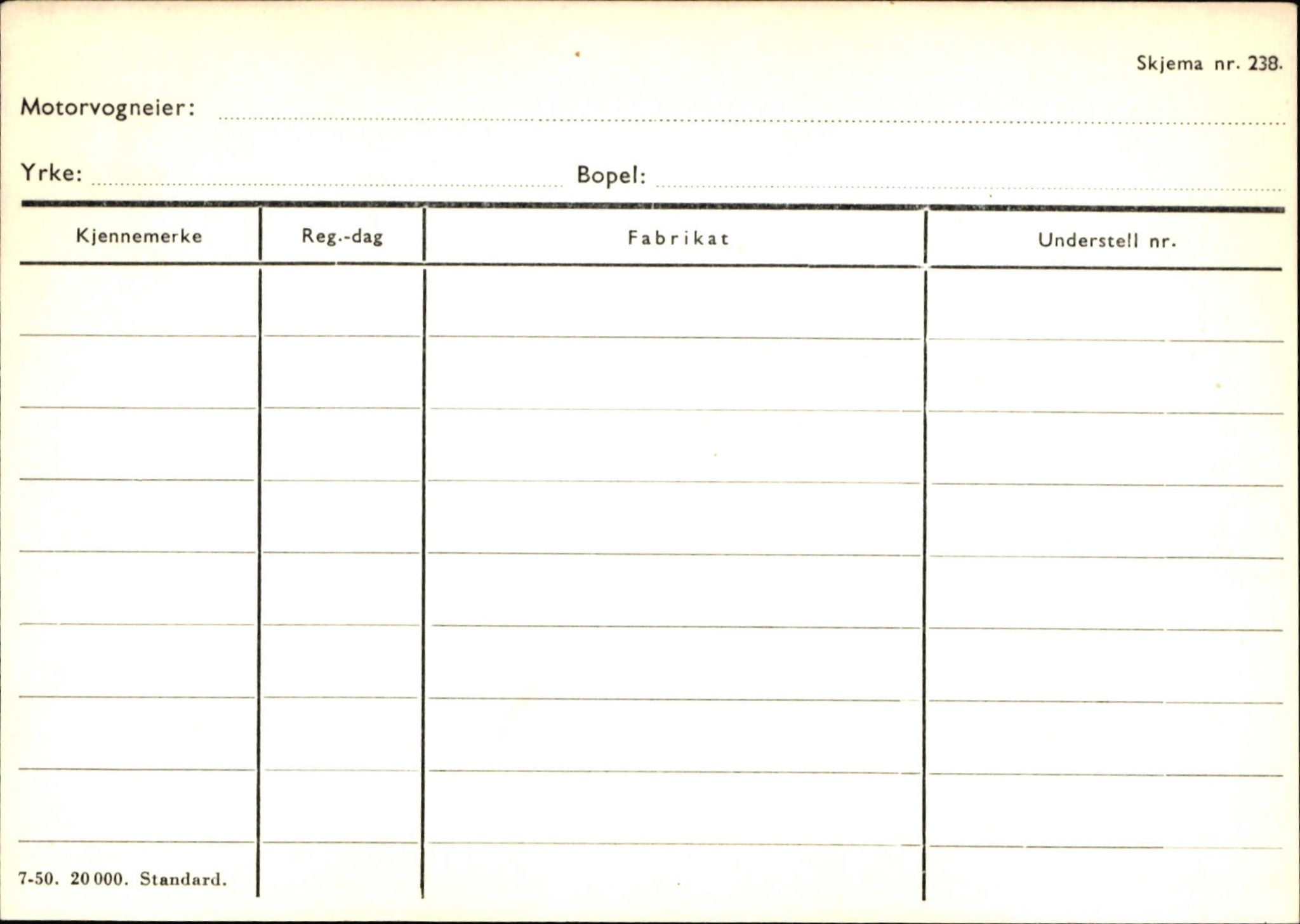 Statens vegvesen, Sogn og Fjordane vegkontor, AV/SAB-A-5301/4/F/L0131: Eigarregister Høyanger P-Å. Stryn S-Å, 1945-1975, p. 2045