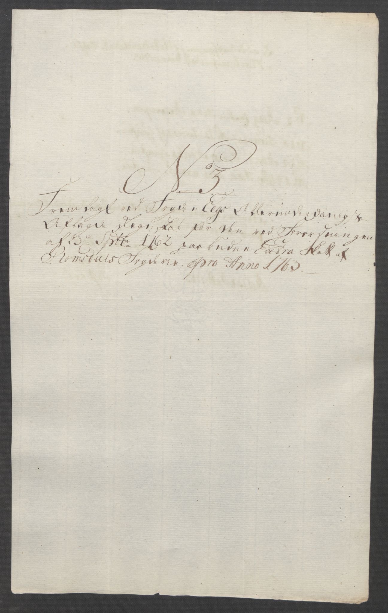 Rentekammeret inntil 1814, Reviderte regnskaper, Fogderegnskap, RA/EA-4092/R55/L3730: Ekstraskatten Romsdal, 1762-1763, p. 367