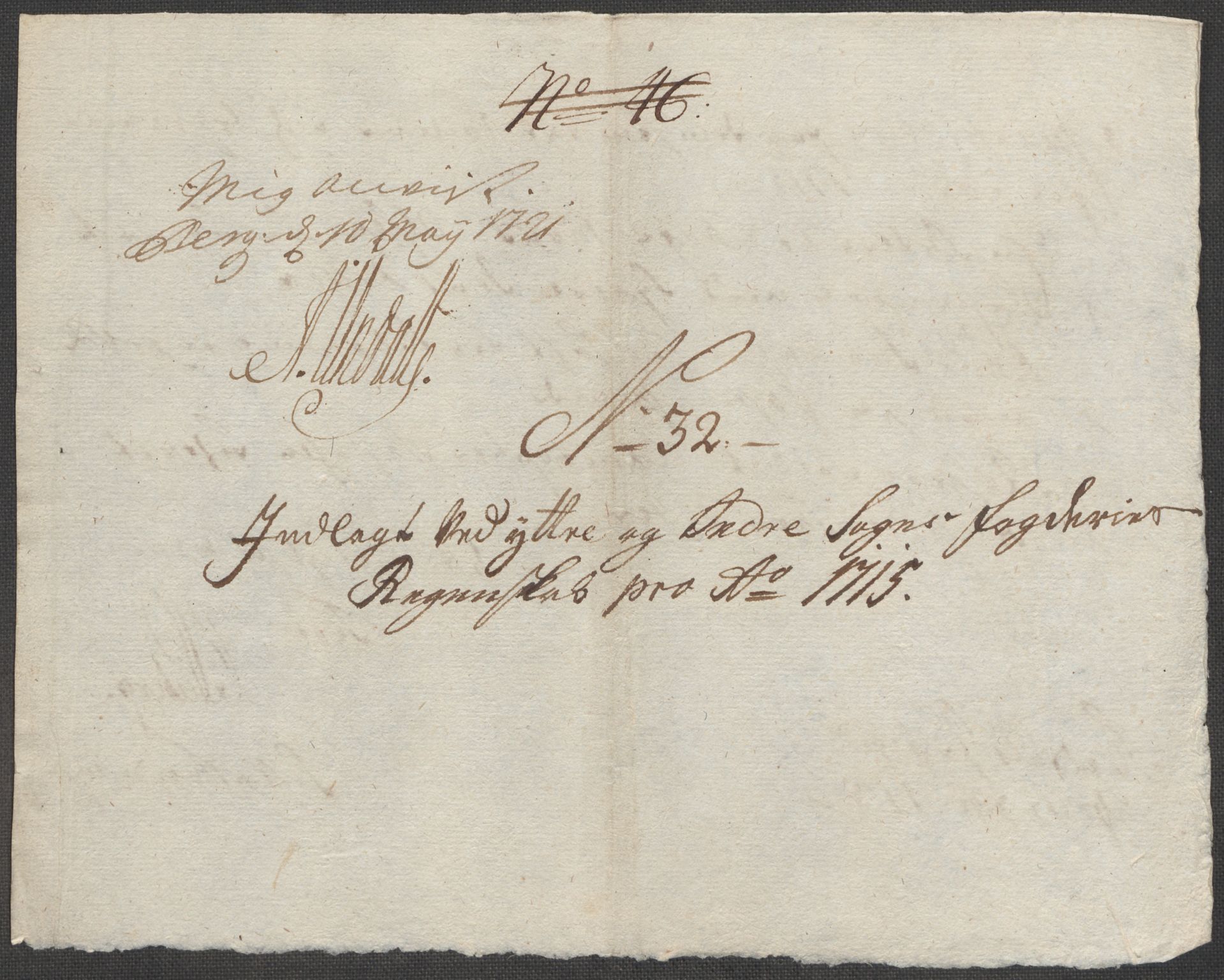 Rentekammeret inntil 1814, Reviderte regnskaper, Fogderegnskap, AV/RA-EA-4092/R52/L3320: Fogderegnskap Sogn, 1715-1716, p. 156