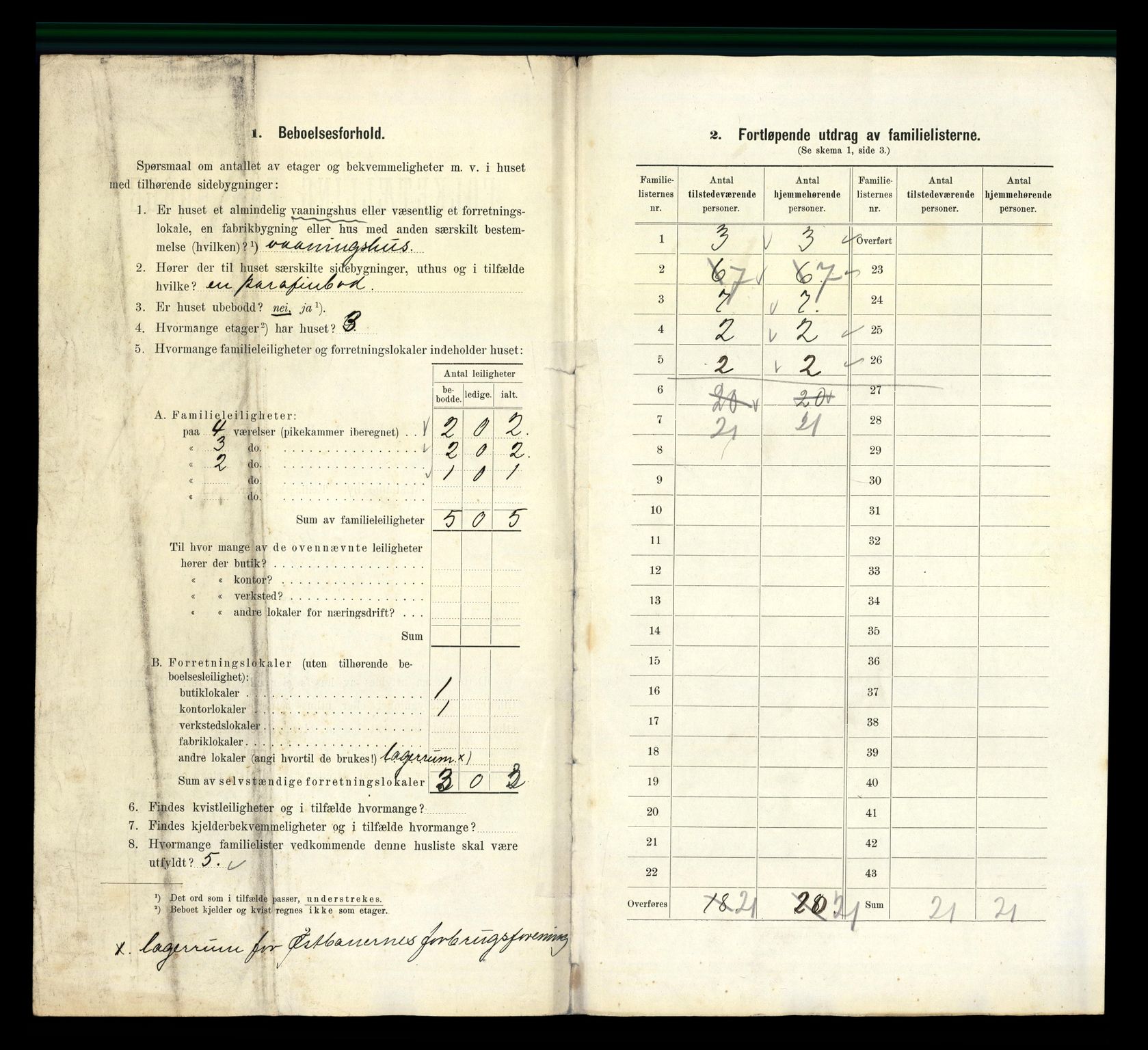 RA, 1910 census for Kristiania, 1910, p. 6044