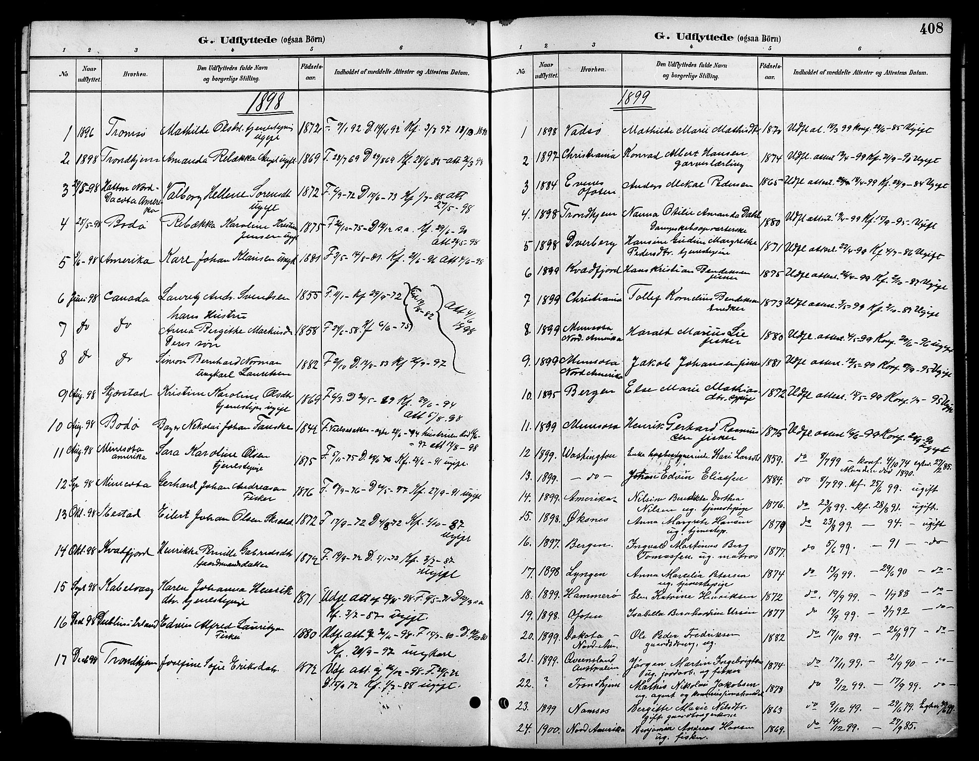 Trondenes sokneprestkontor, SATØ/S-1319/H/Hb/L0011klokker: Parish register (copy) no. 11, 1891-1906, p. 408