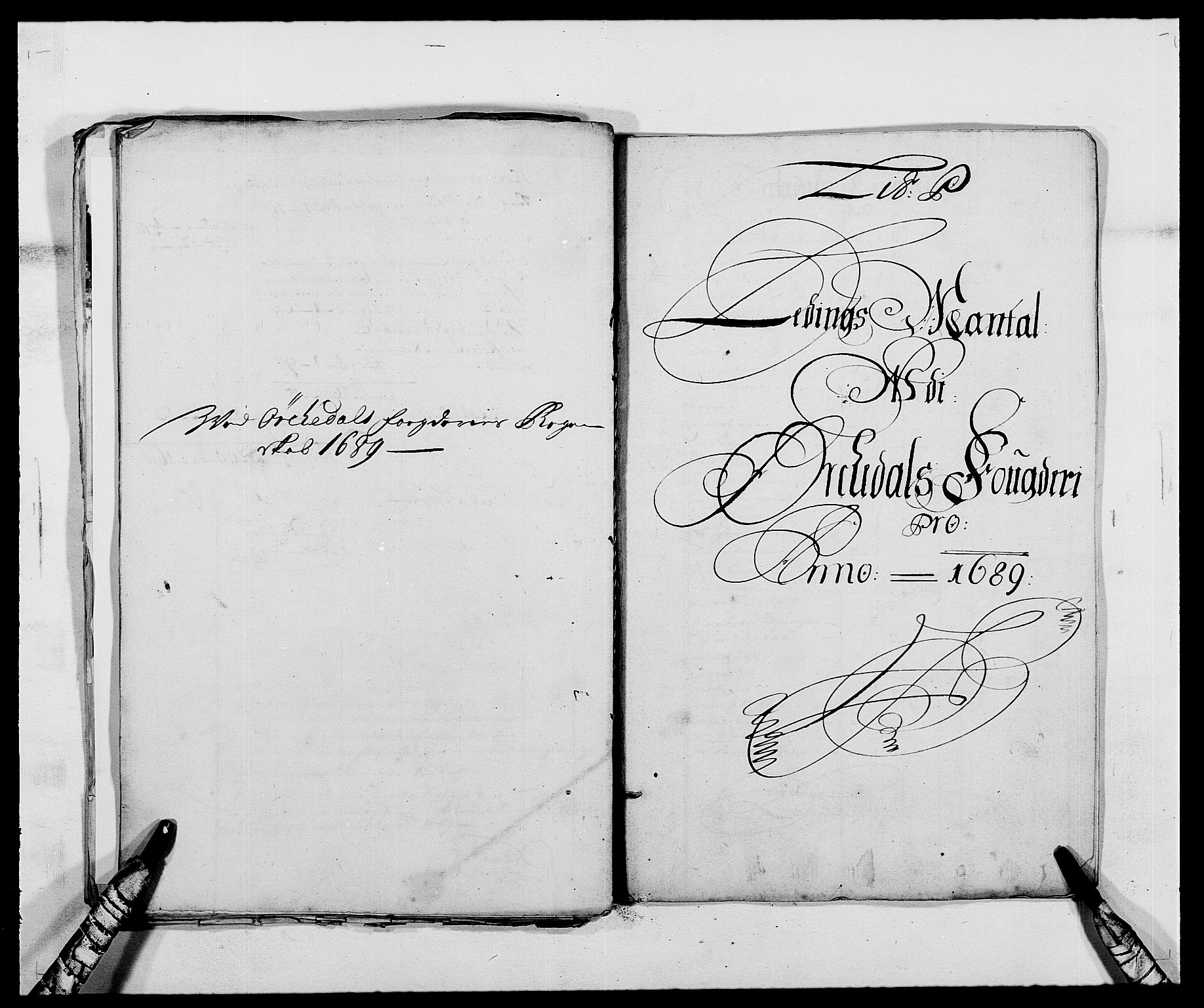 Rentekammeret inntil 1814, Reviderte regnskaper, Fogderegnskap, AV/RA-EA-4092/R58/L3936: Fogderegnskap Orkdal, 1689-1690, p. 150