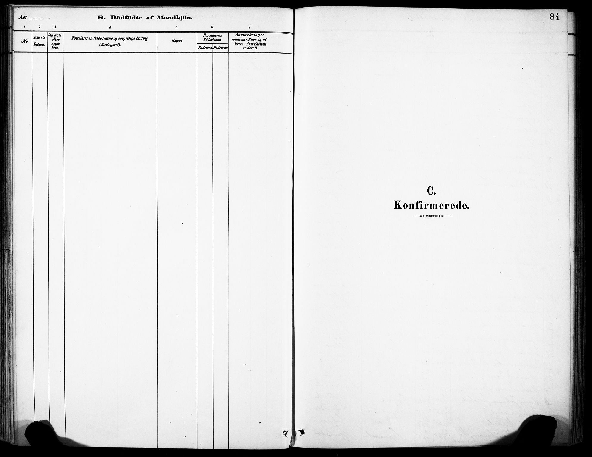 Førde sokneprestembete, SAB/A-79901/H/Haa/Haae/L0001: Parish register (official) no. E 1, 1881-1911, p. 84