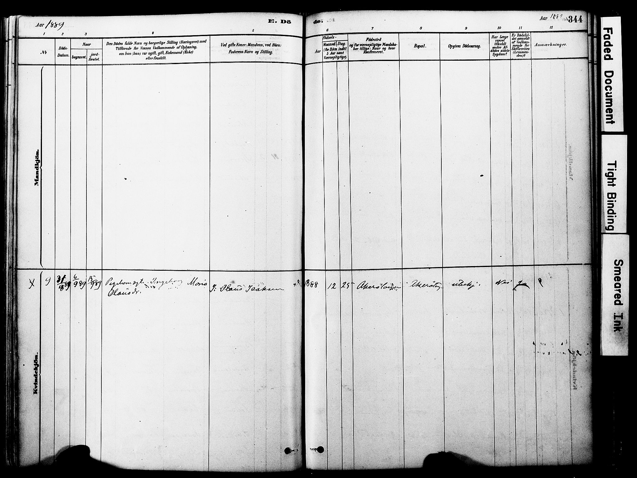 Ministerialprotokoller, klokkerbøker og fødselsregistre - Møre og Romsdal, AV/SAT-A-1454/560/L0721: Parish register (official) no. 560A05, 1878-1917, p. 344