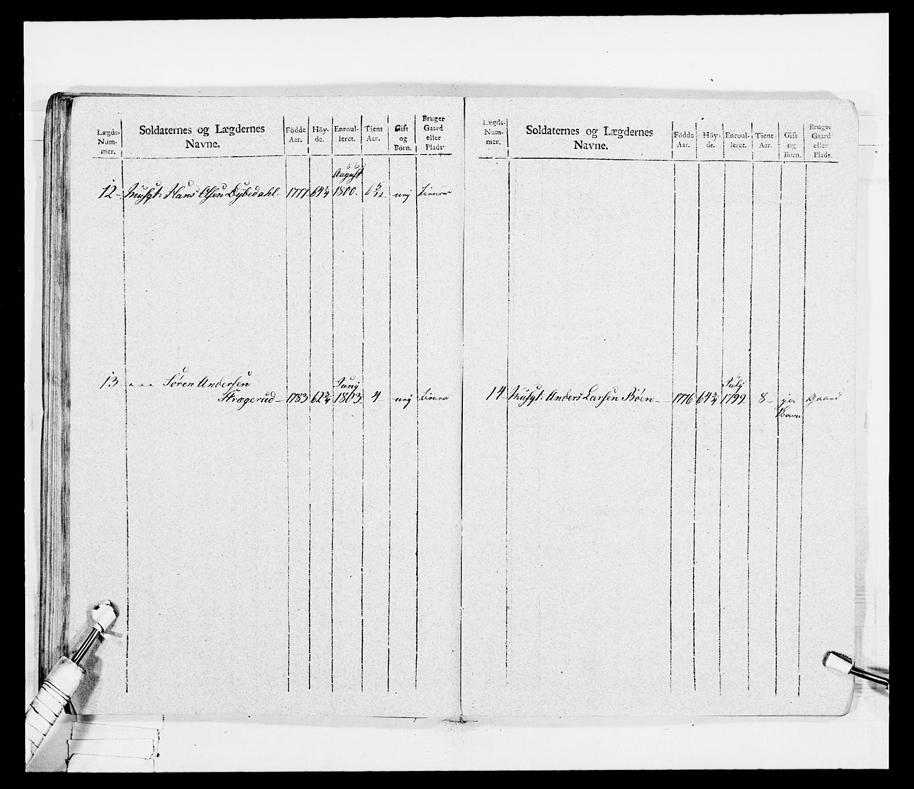 Generalitets- og kommissariatskollegiet, Det kongelige norske kommissariatskollegium, AV/RA-EA-5420/E/Eh/L0030a: Sønnafjelske gevorbne infanteriregiment, 1807, p. 100