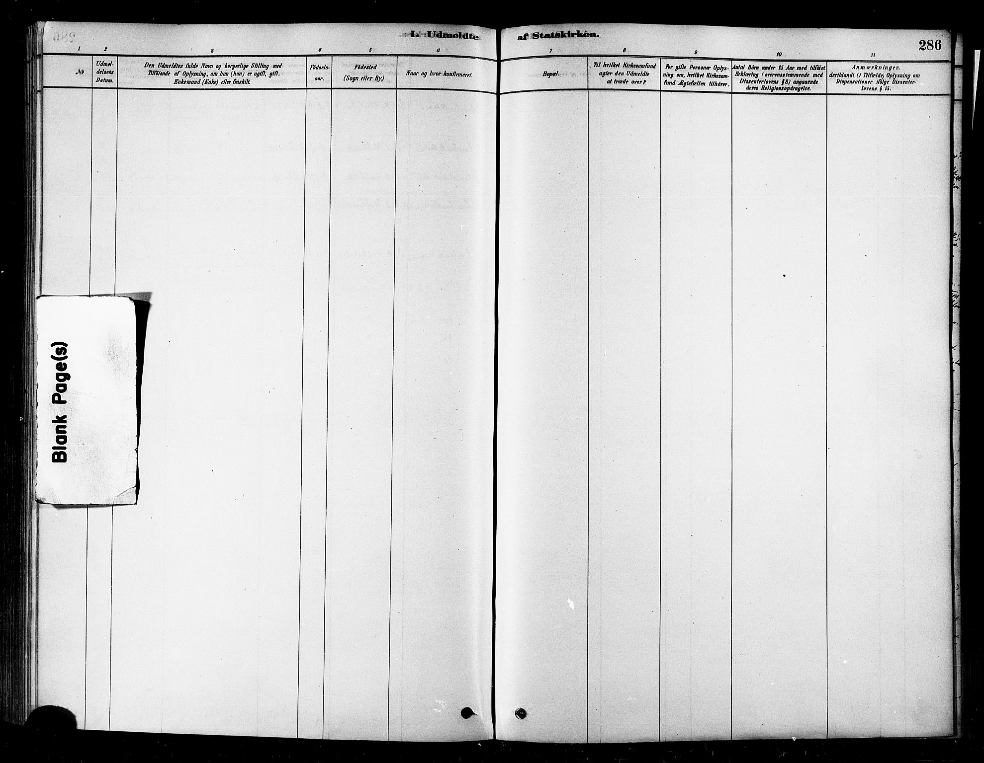 Alta sokneprestkontor, AV/SATØ-S-1338/H/Ha/L0002.kirke: Parish register (official) no. 2, 1879-1892, p. 286