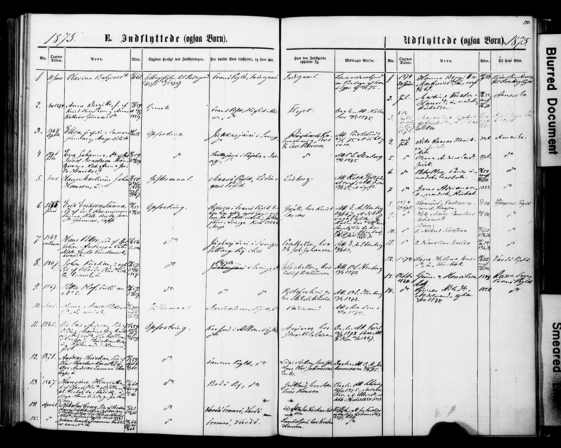 Ibestad sokneprestembete, AV/SATØ-S-0077/H/Ha/Haa/L0013kirke: Parish register (official) no. 13, 1865-1879, p. 170