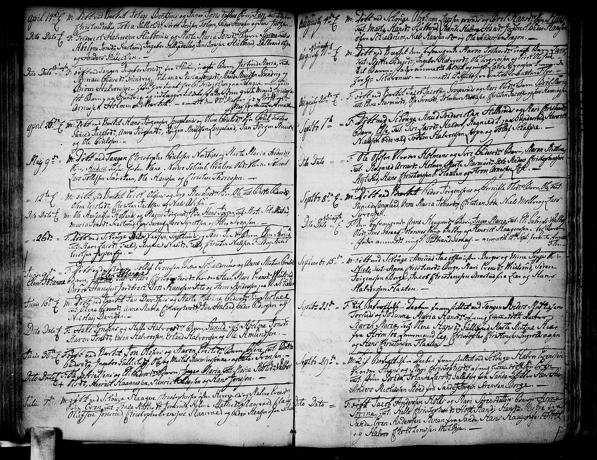 Skoger kirkebøker, SAKO/A-59/F/Fa/L0001: Parish register (official) no. I 1, 1746-1814, p. 93