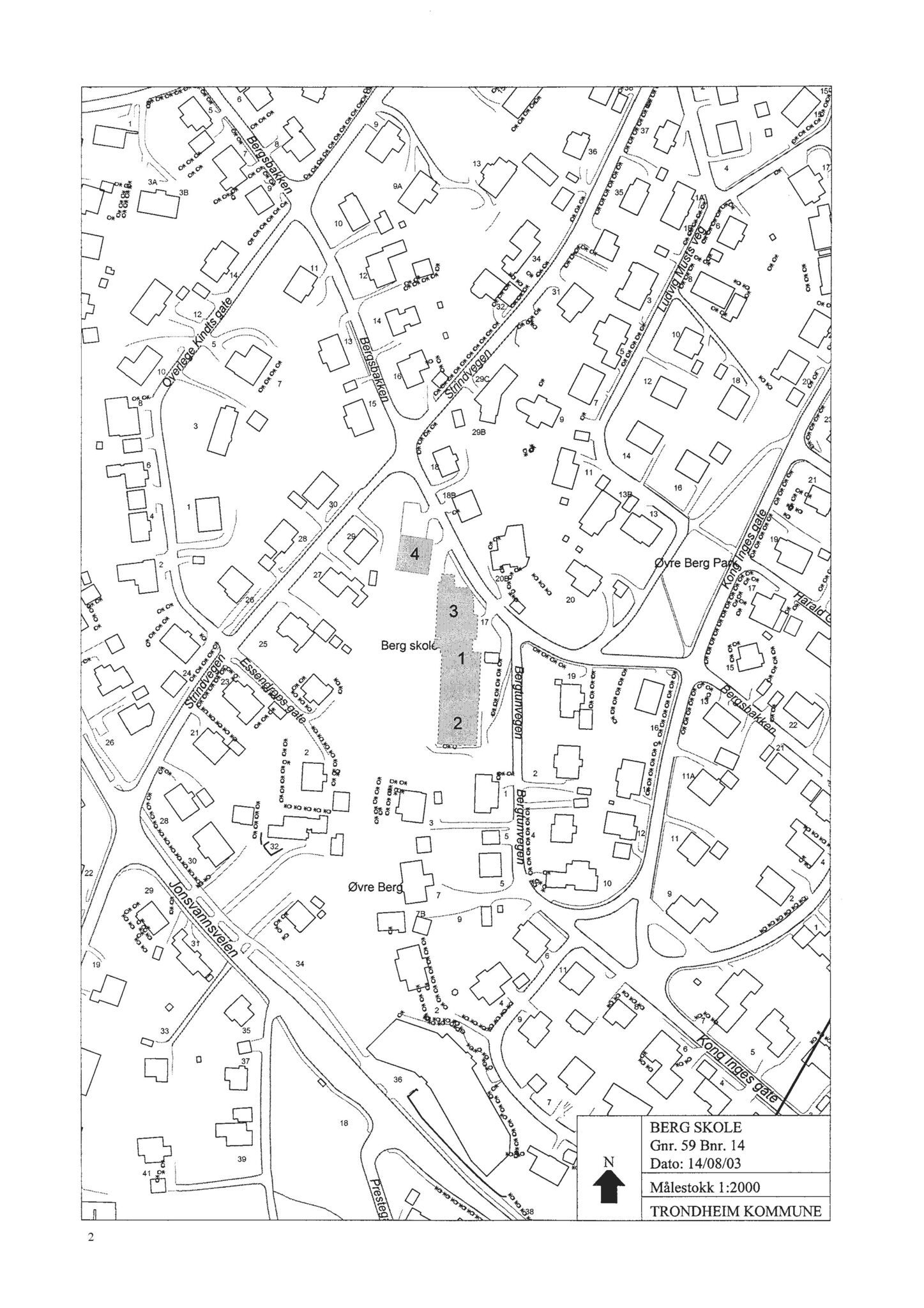 , Trondheim kommunes skoleanlegg - Beskrivelse og antikvarisk klassifisering, 2003, p. 11