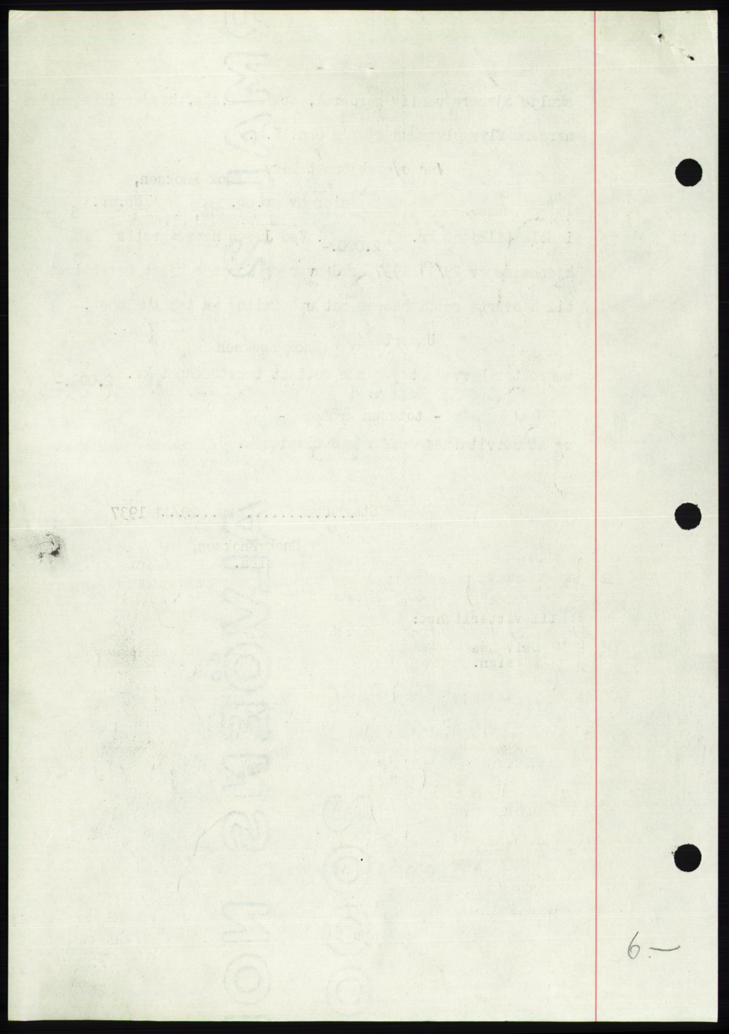 Jæren sorenskriveri, SAST/A-100310/03/G/Gba/L0069: Mortgage book, 1937-1937, Diary no: : 3785/1937