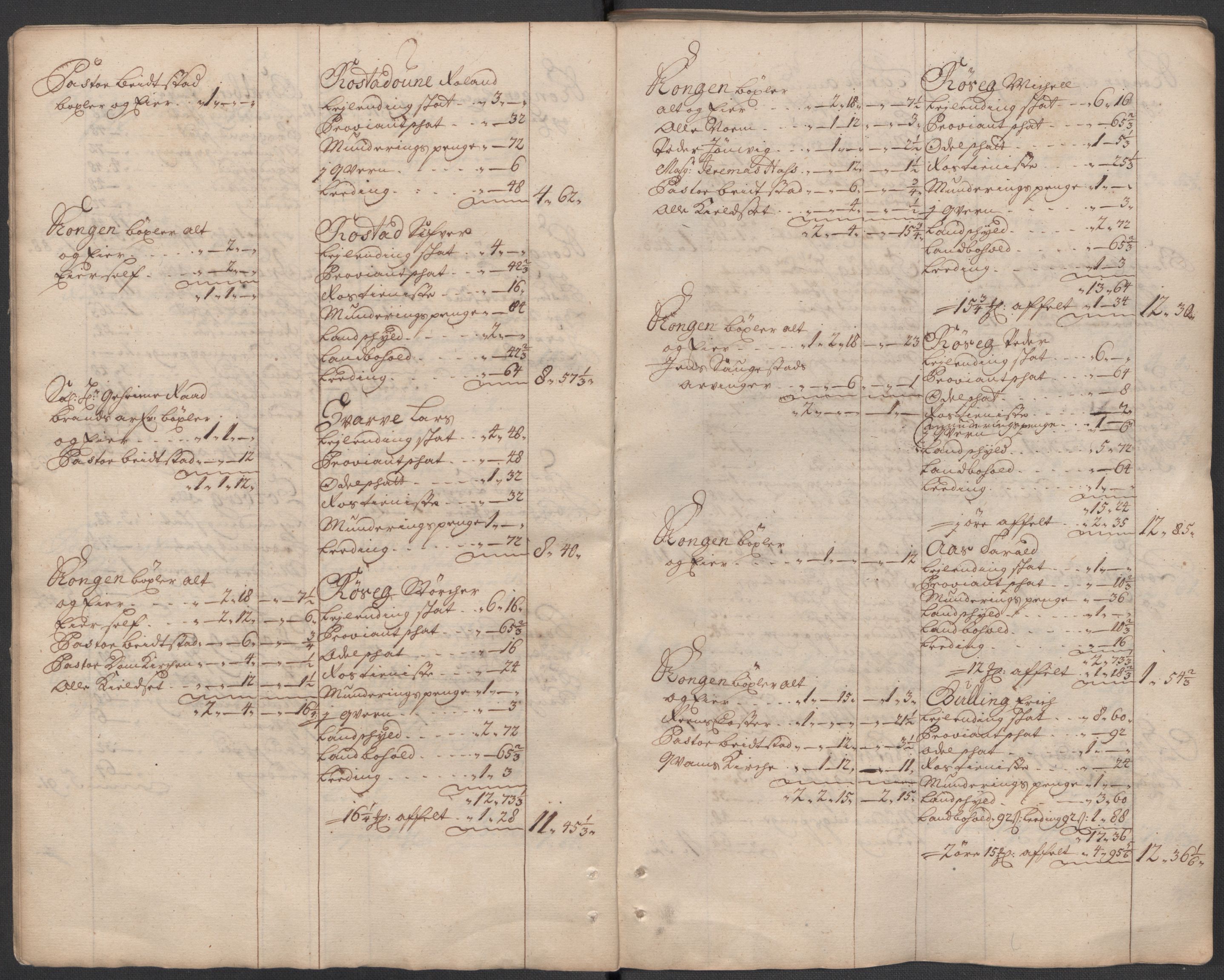 Rentekammeret inntil 1814, Reviderte regnskaper, Fogderegnskap, AV/RA-EA-4092/R63/L4323: Fogderegnskap Inderøy, 1715, p. 28