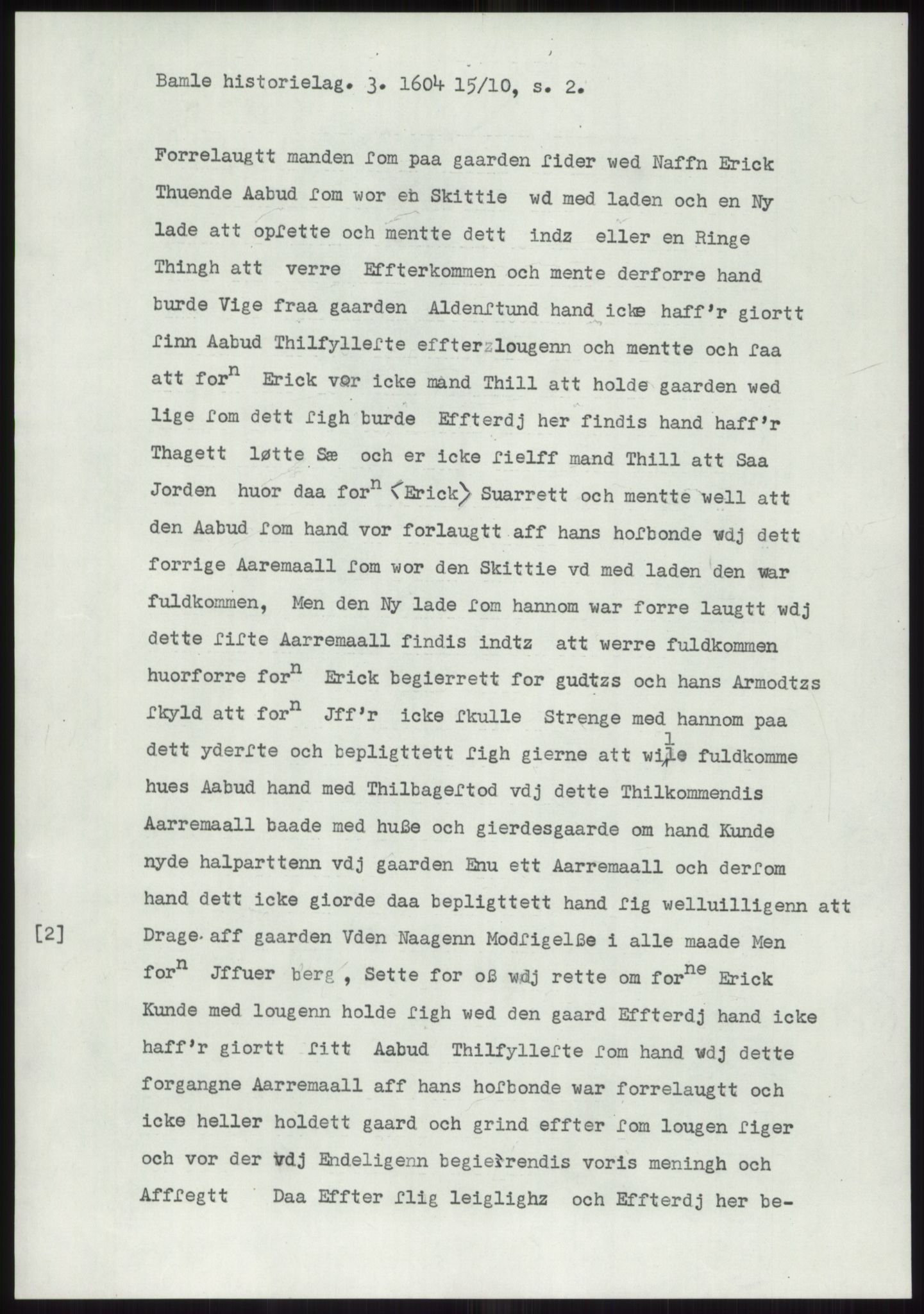 Samlinger til kildeutgivelse, Diplomavskriftsamlingen, AV/RA-EA-4053/H/Ha, p. 1357