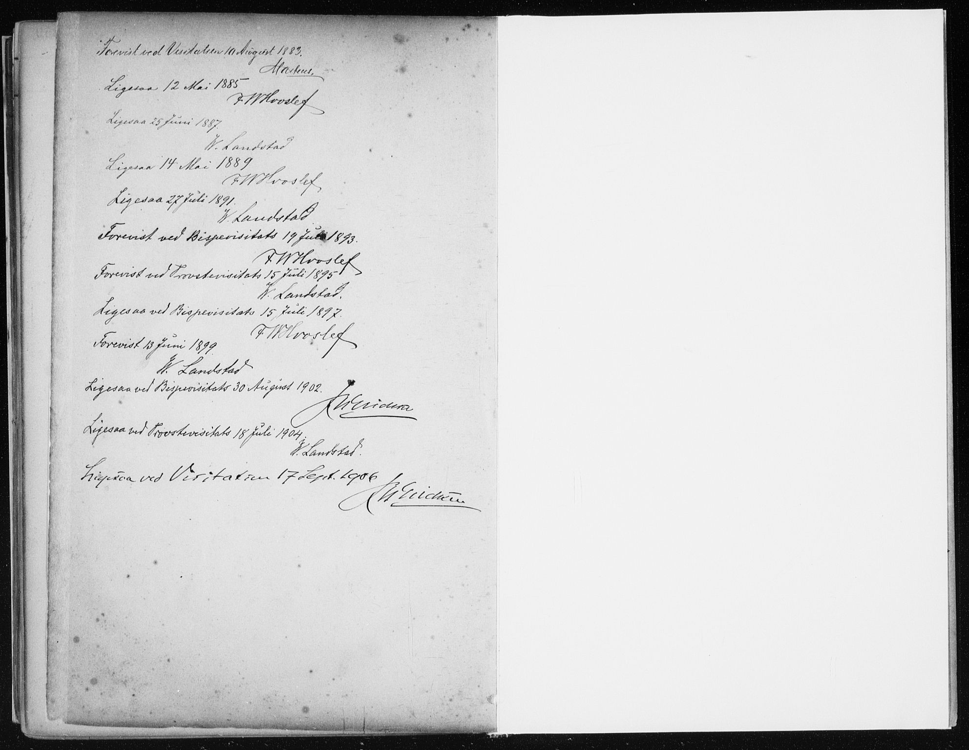 Hamre sokneprestembete, SAB/A-75501/H/Ha/Haa/Haab/L0001: Parish register (official) no. B  1, 1882-1905