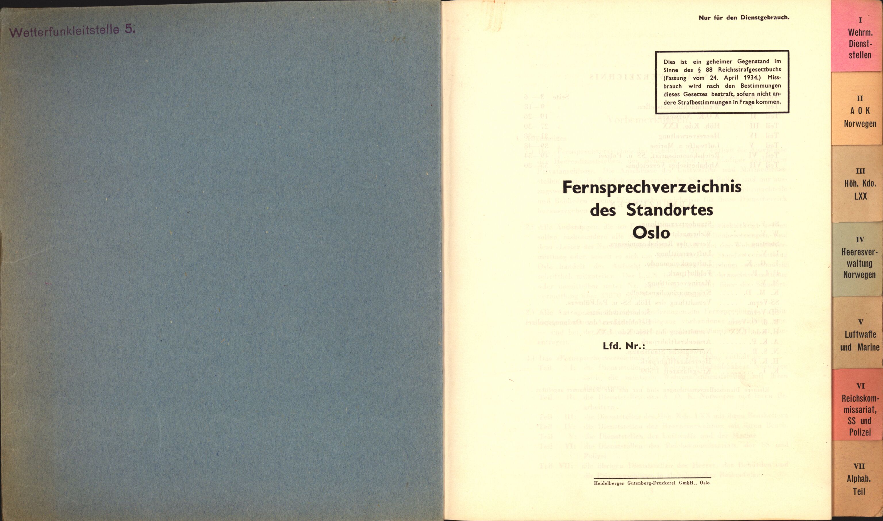 Forsvarets Overkommando. 2 kontor. Arkiv 11.4. Spredte tyske arkivsaker, AV/RA-RAFA-7031/D/Dar/Darb/L0014: Reichskommissariat., 1942-1944, p. 401