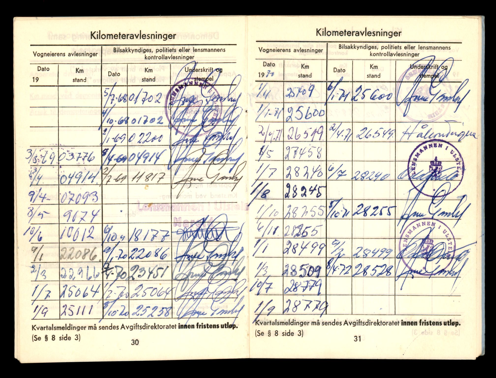 Møre og Romsdal vegkontor - Ålesund trafikkstasjon, SAT/A-4099/F/Fe/L0011: Registreringskort for kjøretøy T 1170 - T 1289, 1927-1998, p. 1543