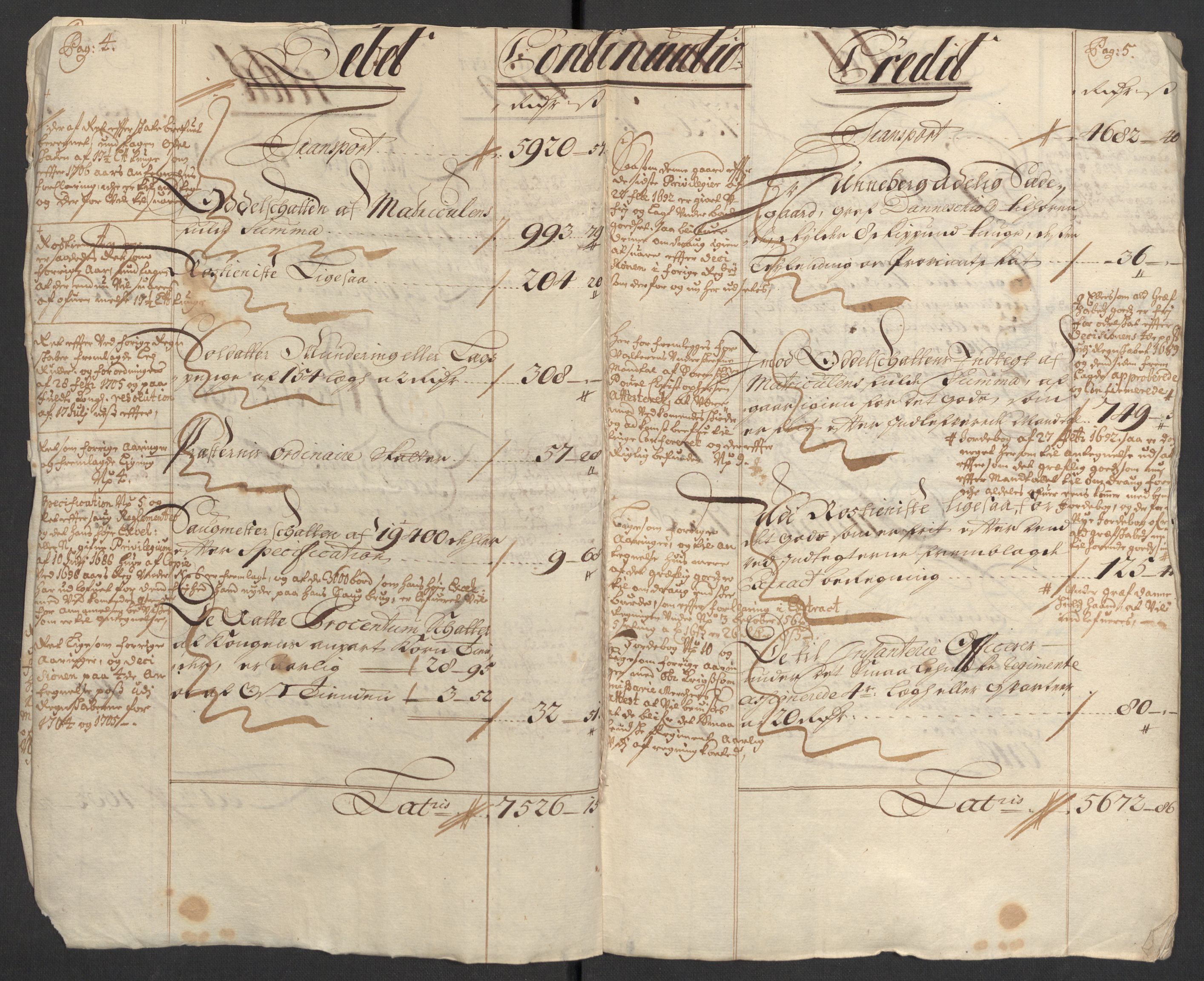 Rentekammeret inntil 1814, Reviderte regnskaper, Fogderegnskap, AV/RA-EA-4092/R33/L1981: Fogderegnskap Larvik grevskap, 1709-1710, p. 5