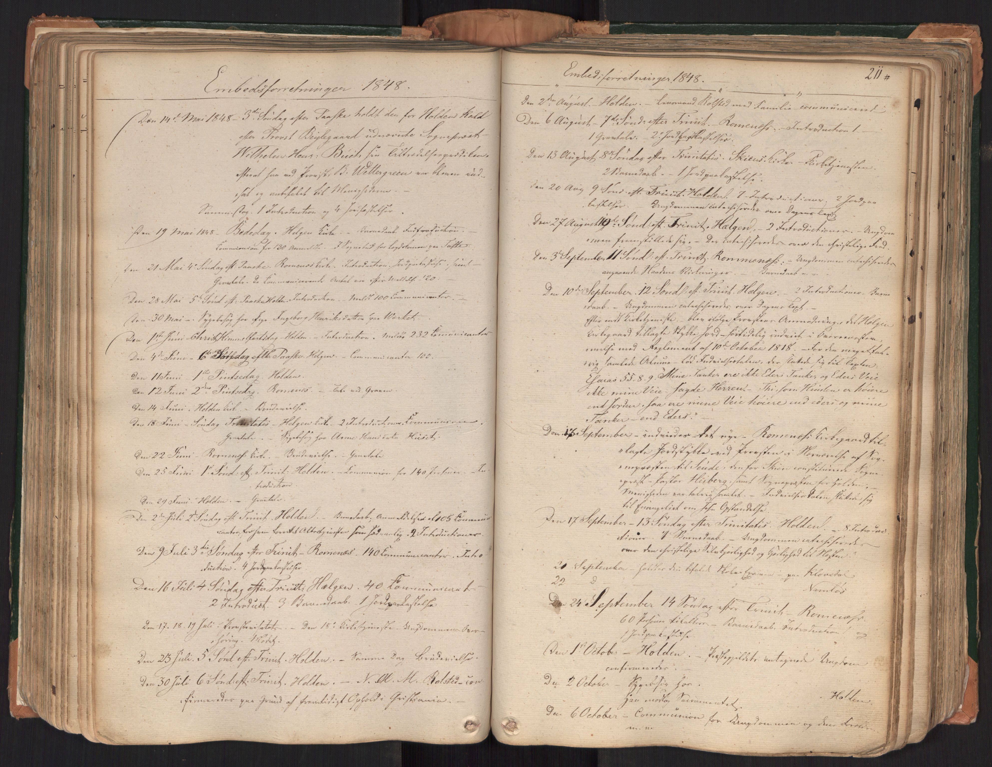 Holla kirkebøker, SAKO/A-272/F/Fa/L0004: Parish register (official) no. 4, 1830-1848