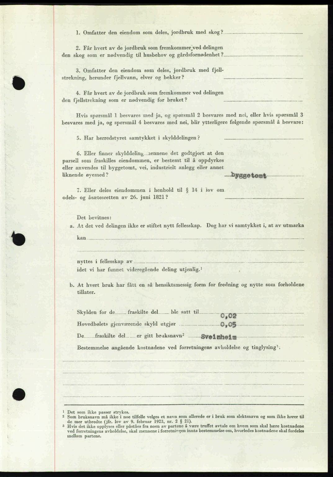 Idd og Marker sorenskriveri, AV/SAO-A-10283/G/Gb/Gbb/L0013: Mortgage book no. A13, 1949-1950, Diary no: : 2272/1949