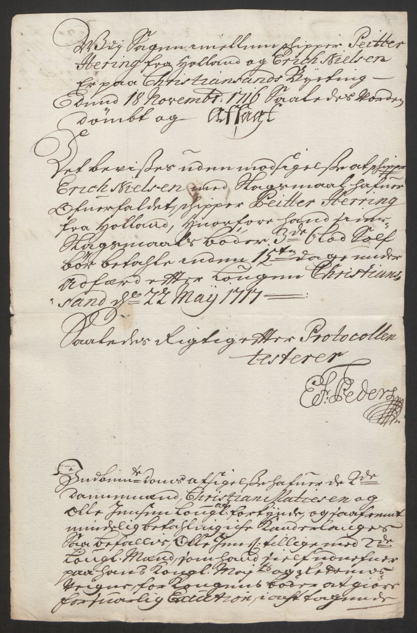 Rentekammeret inntil 1814, Reviderte regnskaper, Byregnskaper, AV/RA-EA-4066/R/Rm/L0285: [M18] Sikt og sakefall, 1681-1718, p. 540