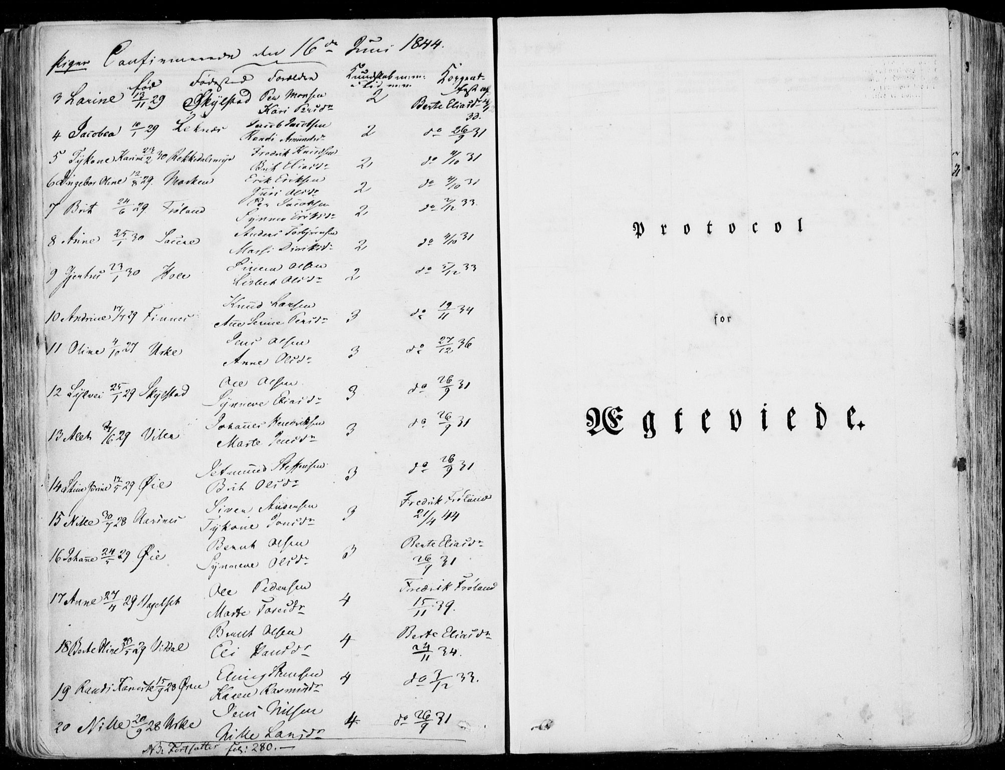 Ministerialprotokoller, klokkerbøker og fødselsregistre - Møre og Romsdal, SAT/A-1454/515/L0208: Parish register (official) no. 515A04, 1830-1846, p. 147