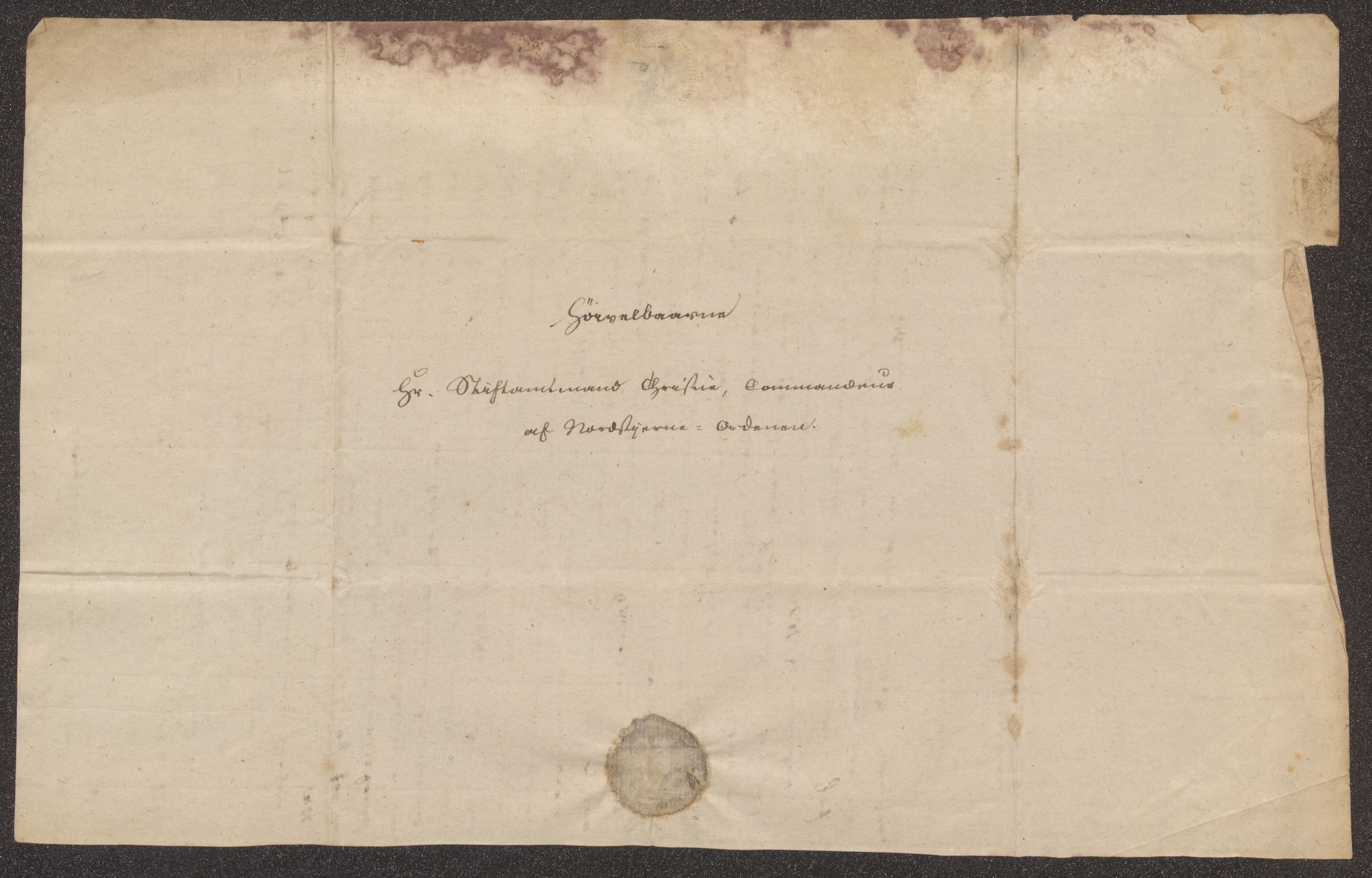 Bergens Museum, UMB/A007/D/Da/L0002/0001: Innkommende brev 1827 / Innkommende brev 1827, 1827