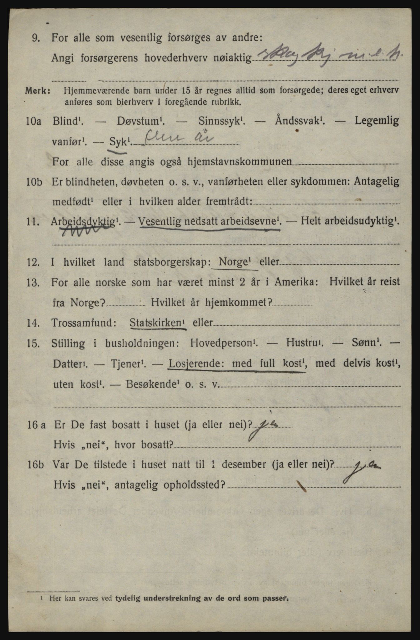 SAO, 1920 census for Aremark, 1920, p. 2108